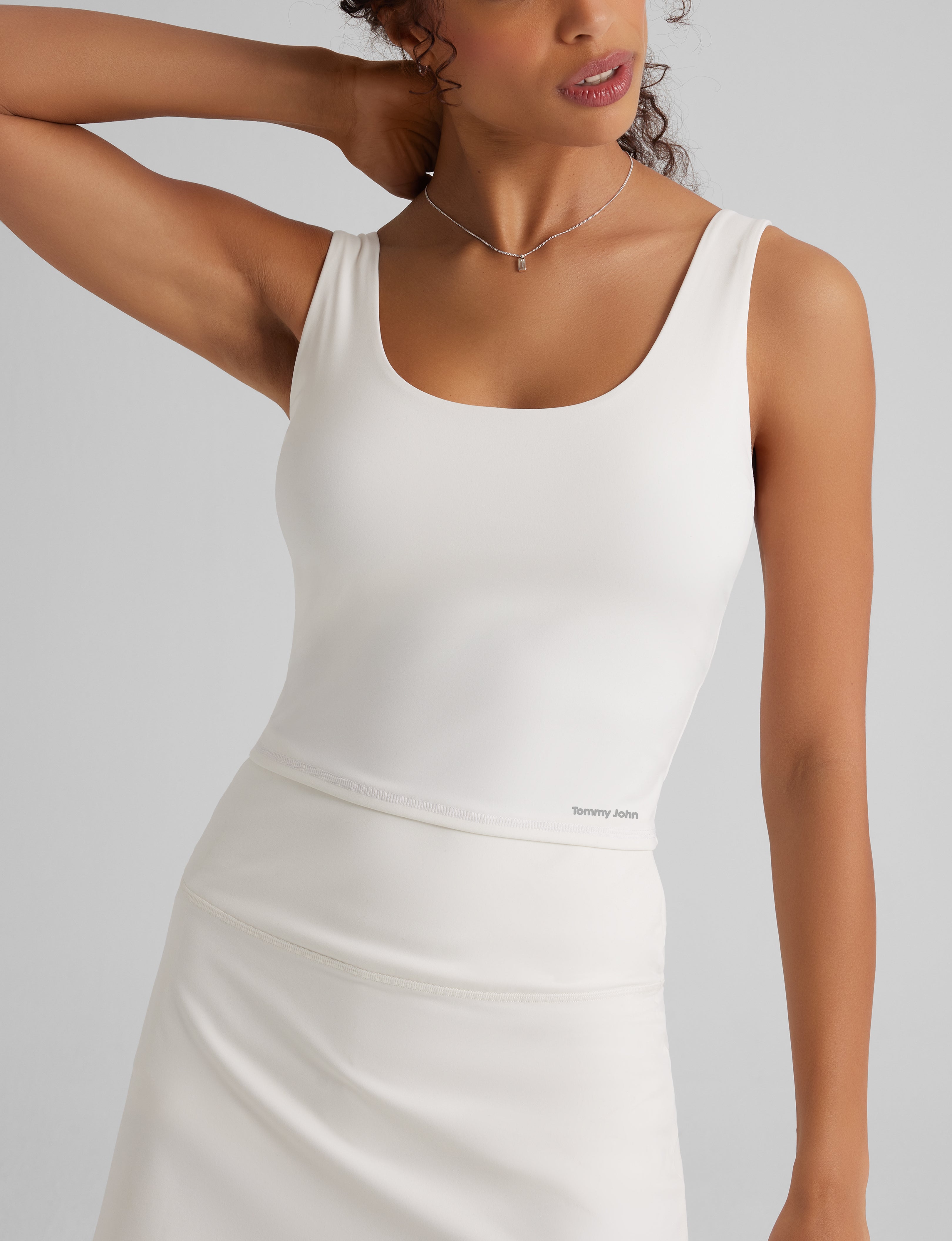 Women's 360 Movement Crop Tank & Tennis Skirt Set - Breathable Workout Outfit for Yoga, Running, Gym & Tennis | Perfect for Active Lifestyles
