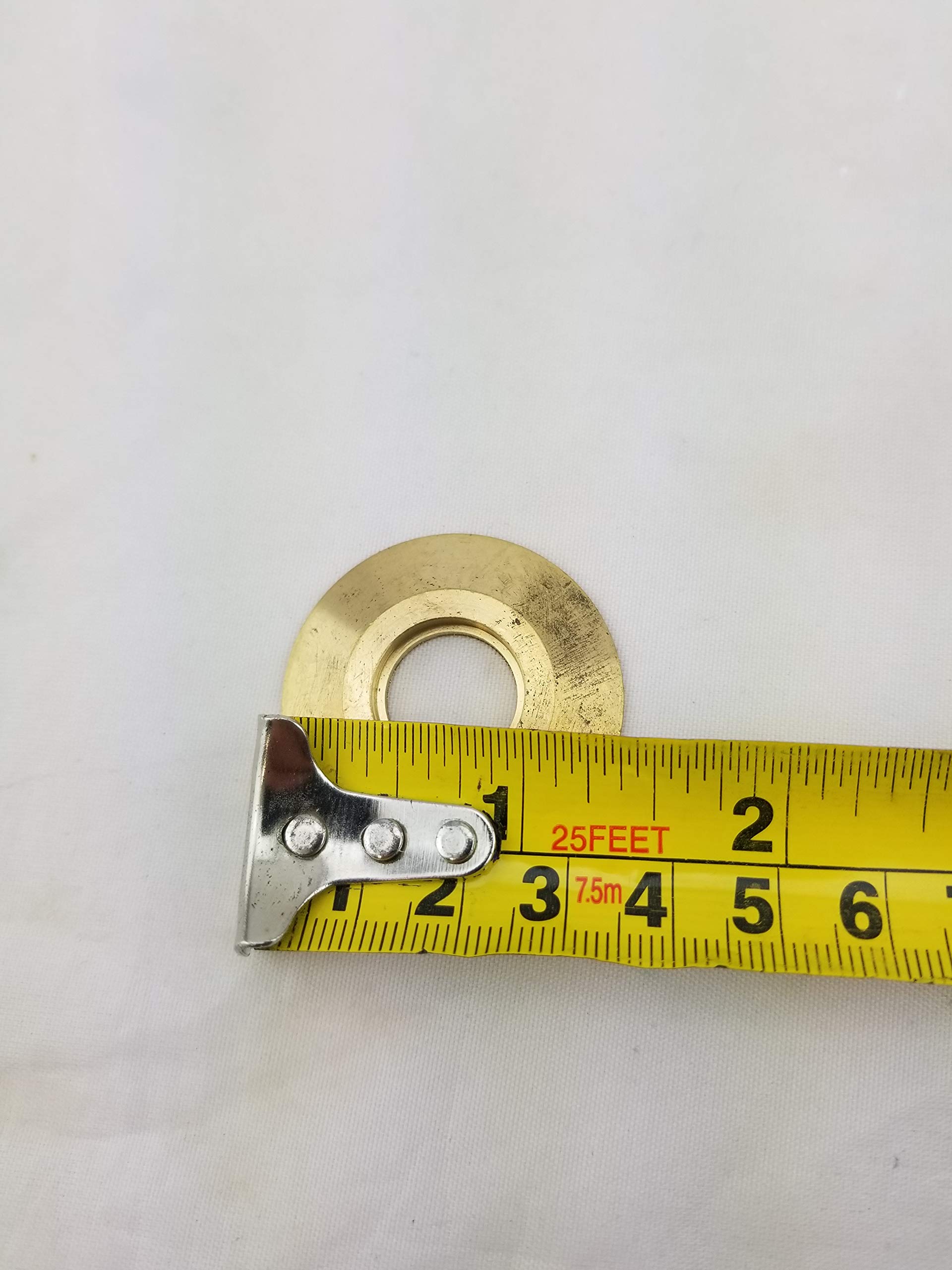 LATHAM POOL PRODUCTS Brass Anchor Collar - Heavy Duty Brass Pool Fitting for Inground Pools | Secure Pool Ladder & Diving Board Installation | Perfect for Residential & Commercial Swimming Pools