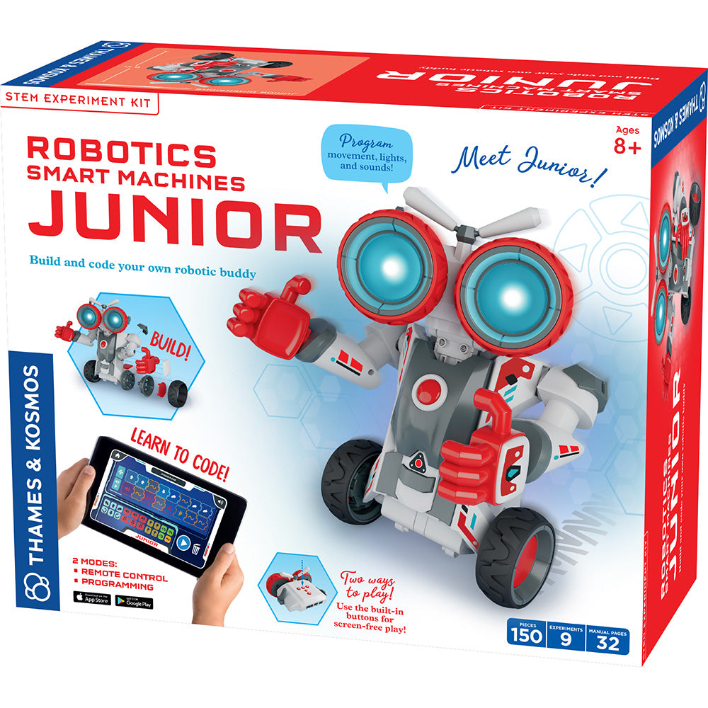 Robotics: Smart Machines for Kids - STEM Learning Toys for Junior Engineers | Perfect for Home & Classroom STEM Activities