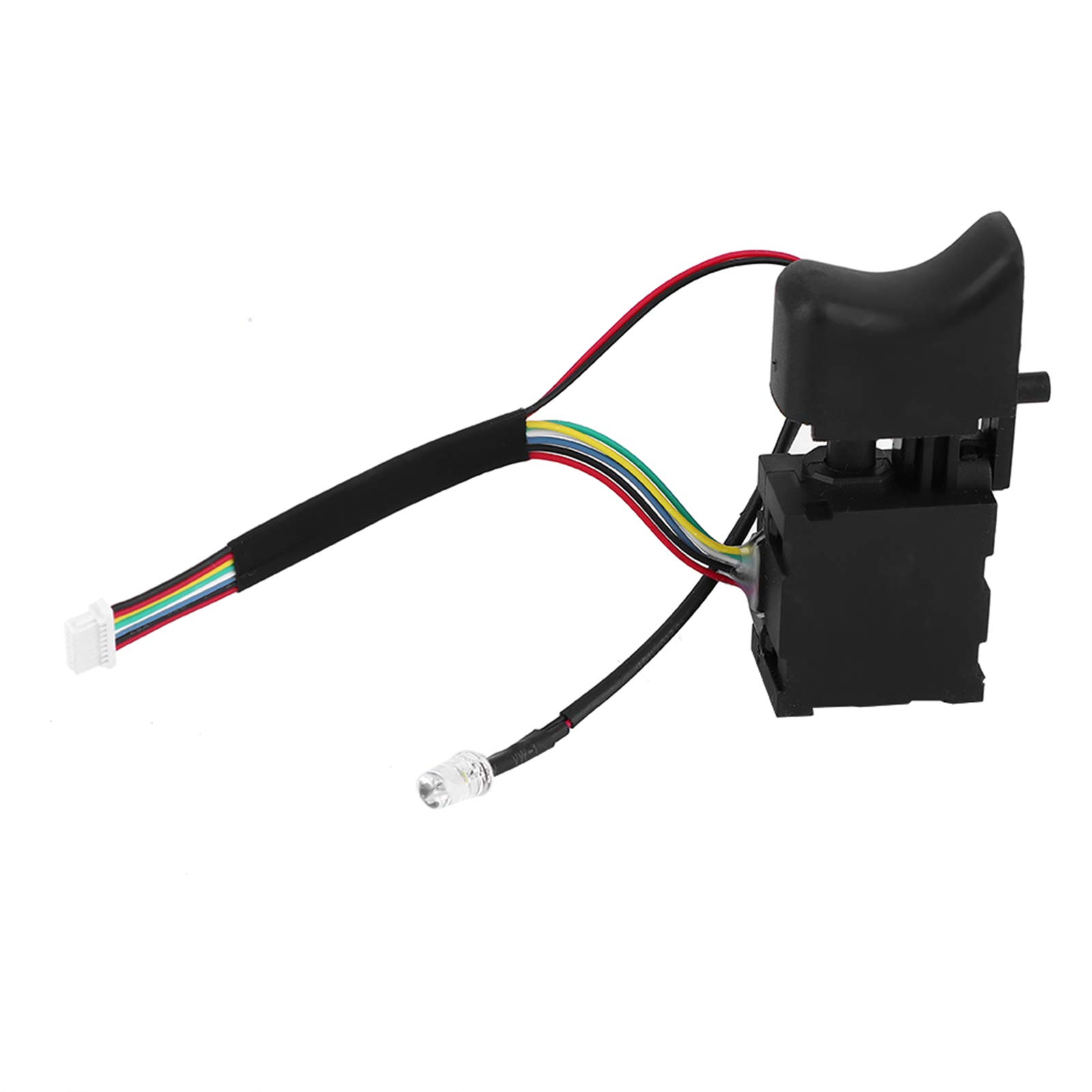 7.2V-24V Electric Drill Switch - Black Adjustable Speed CW/CCW Trigger Switch Replacement for FA2-16/1WEK - Perfect for DIY Projects, Home Repairs & Professional Use