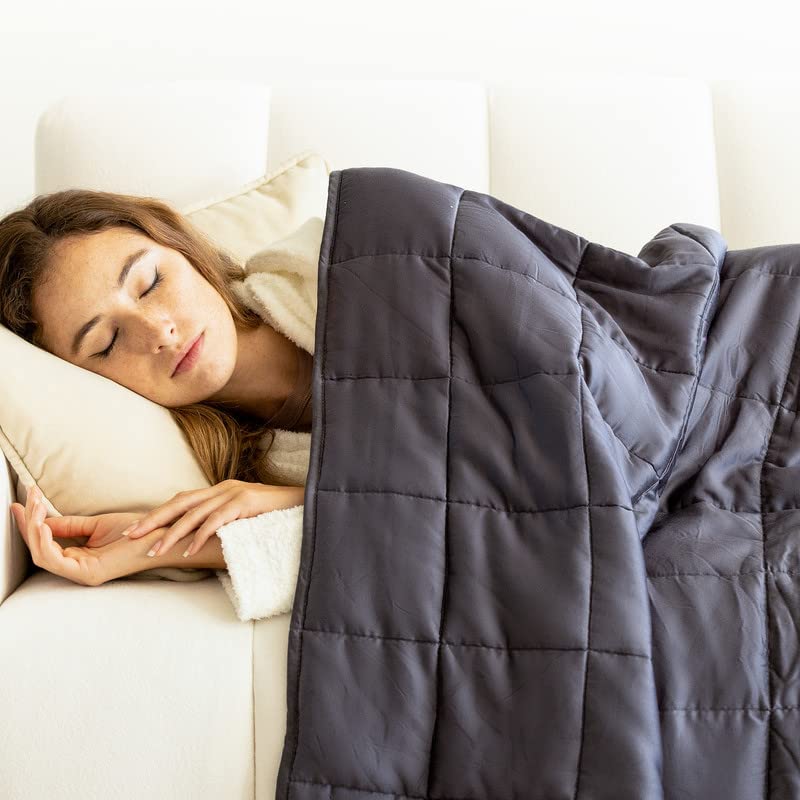Premium Weighted Blanket for Adults - 30lbs King Size (80