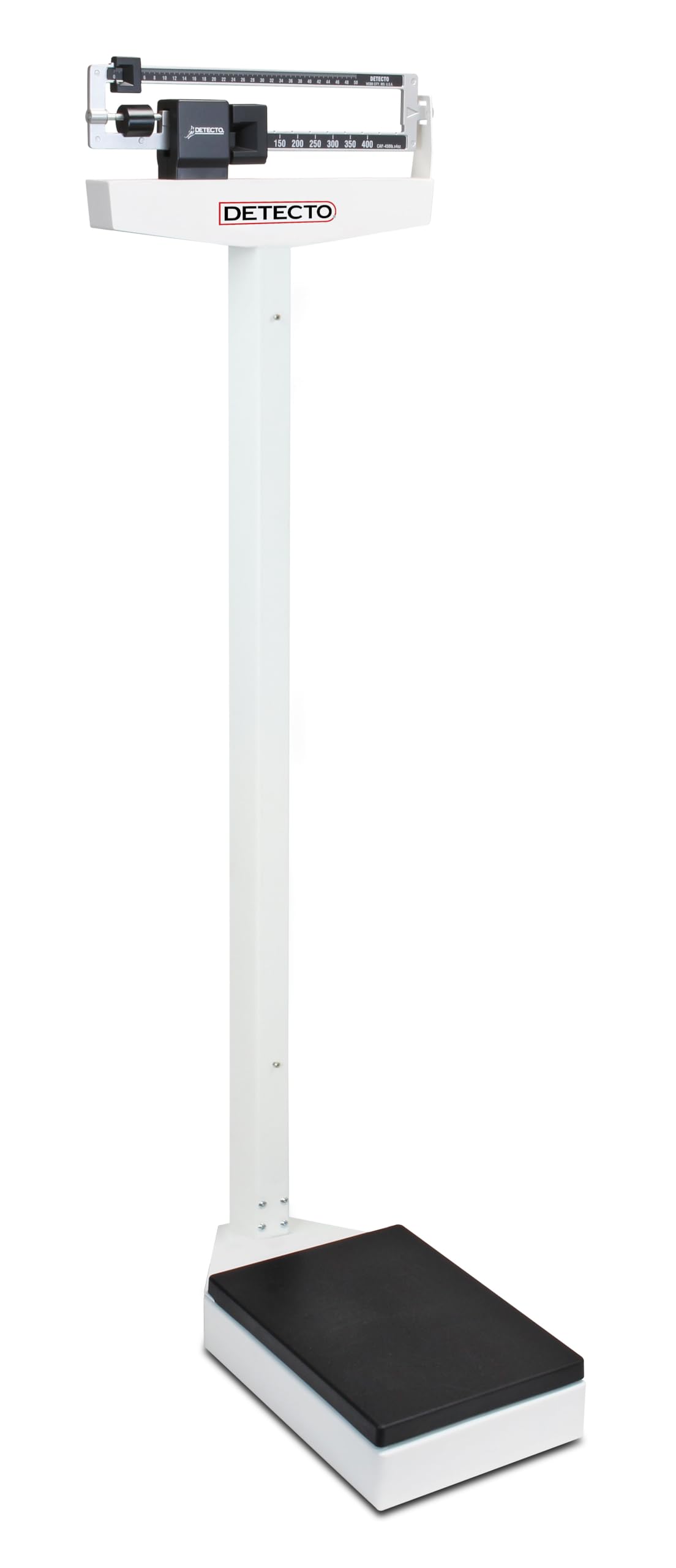 DETECTO 437 Mechanical Physician Beam Scale - Accurate Medical Weight Measurement Without Height Rod/Wheels - Ideal for Doctors, Clinics & Home Health Monitoring