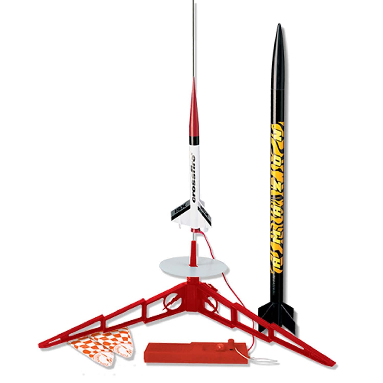 Estes Tandem X Launch Set - Dual Rocket Model Kit for Kids & Beginners | STEM Educational Toy for Outdoor Fun & Science Experiments