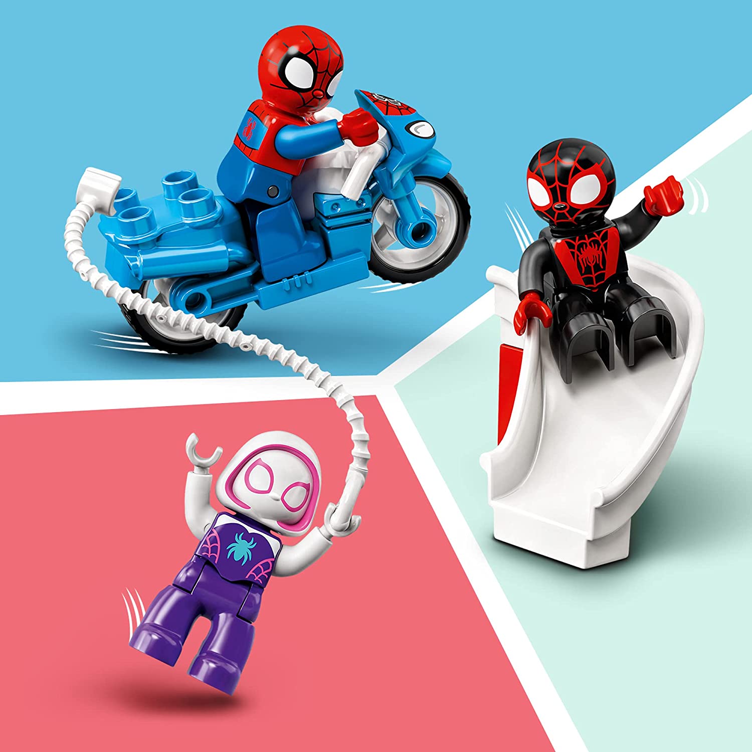 LEGO DUPLO Marvel Spider-Man Headquarters 10940 Building Toy Set for Kids Ages 2-5 - Superhero Playset with Spider-Man & Friends - Perfect for Pretend Play & Early Learning