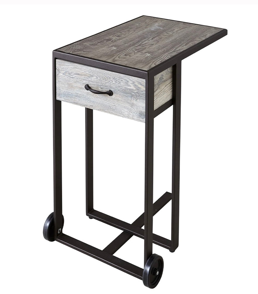 Elora Portable Manicure Table - Foldable Nail Salon Station with Adjustable Height for Home & Professional Use | Perfect for Nail Technicians, DIY Manicures & Spa Treatments
