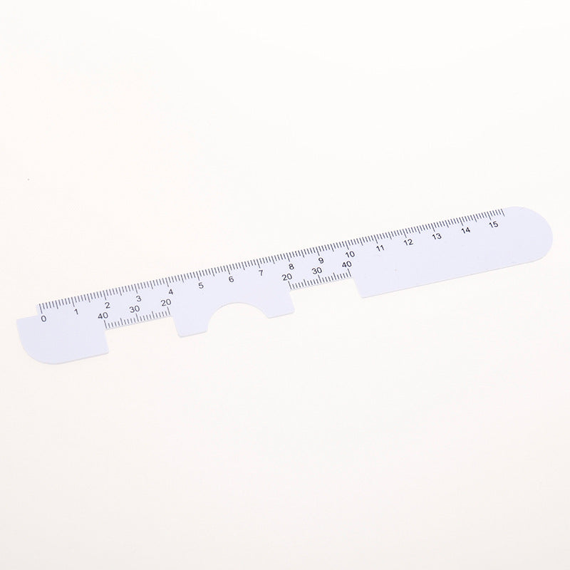 Accurate Pupil Distance Ruler - Professional PD Measuring Tool for Glasses & Eyewear Fitting - Perfect for Opticians, Eye Doctors & DIY Glasses Adjustments at Home