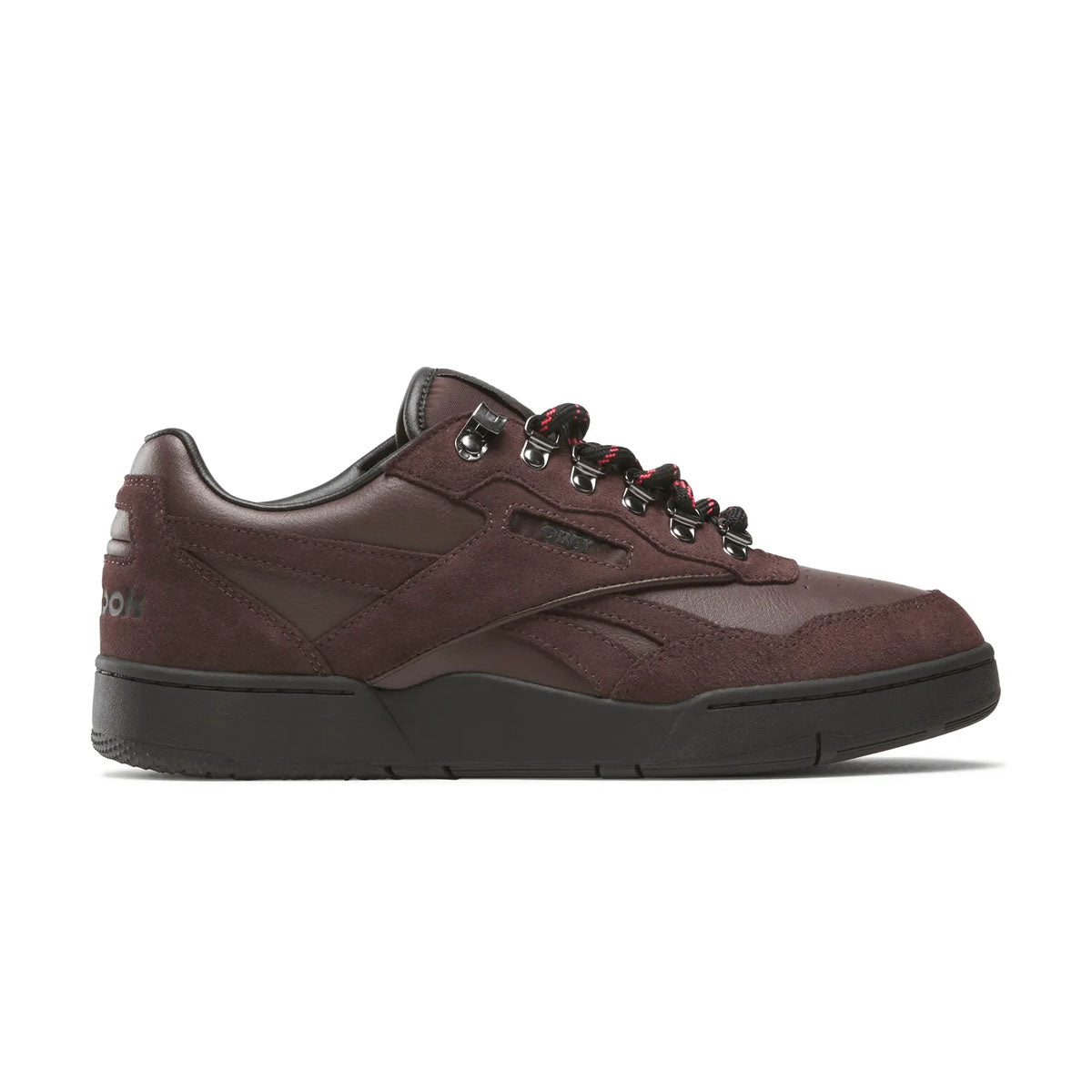 Original OBEY BB 4000 II Sneakers - Brown Black Red Colorway - Men's Casual Skate Shoes for Streetwear & Urban Fashion