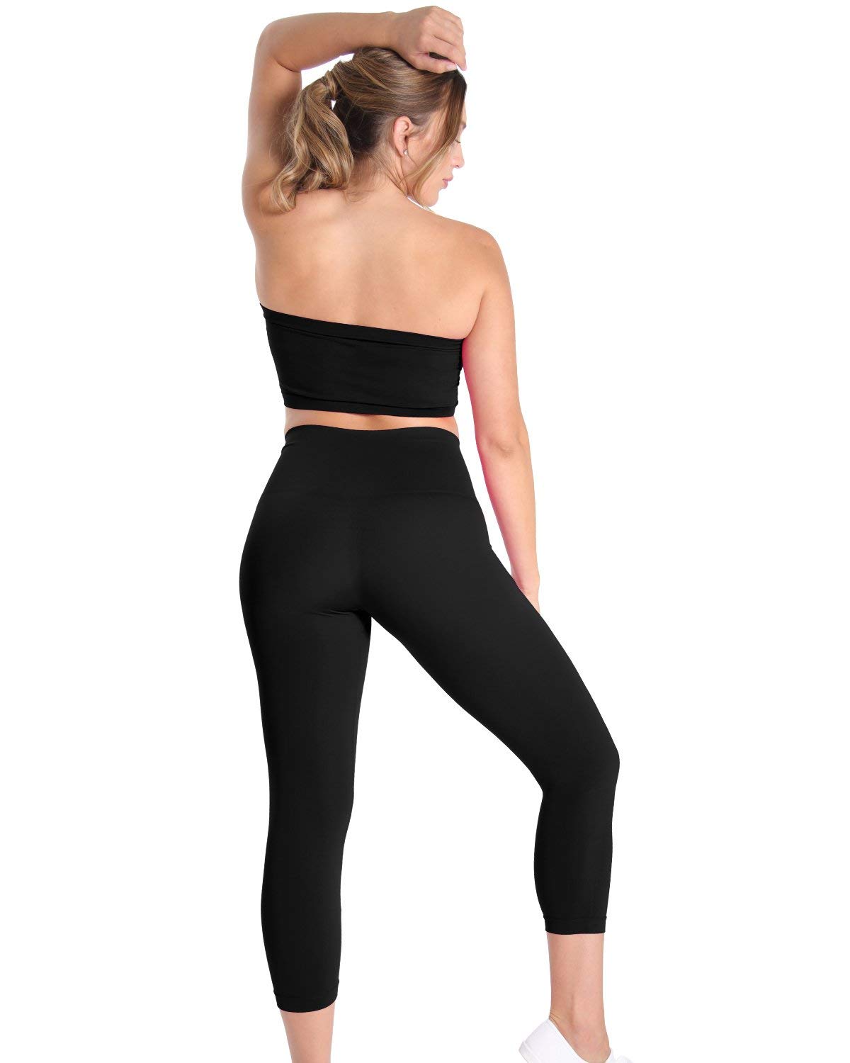 SlimMe High Waisted Tummy Control Shapewear Leggings for Women - Comfortable & Breathable Compression Pants for Workout, Yoga & Everyday Wear