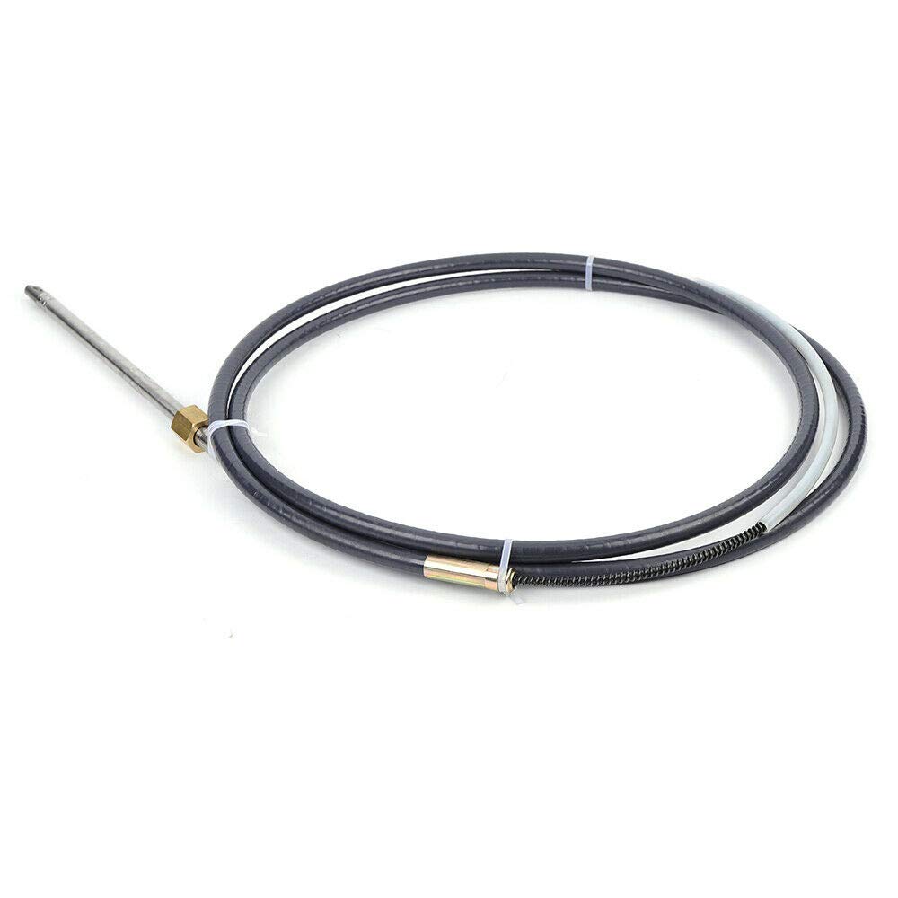 YIYIBYUS 12Ft Marine Boat Rotary Steering System Kit with 12’ Steering Cable & 3/4