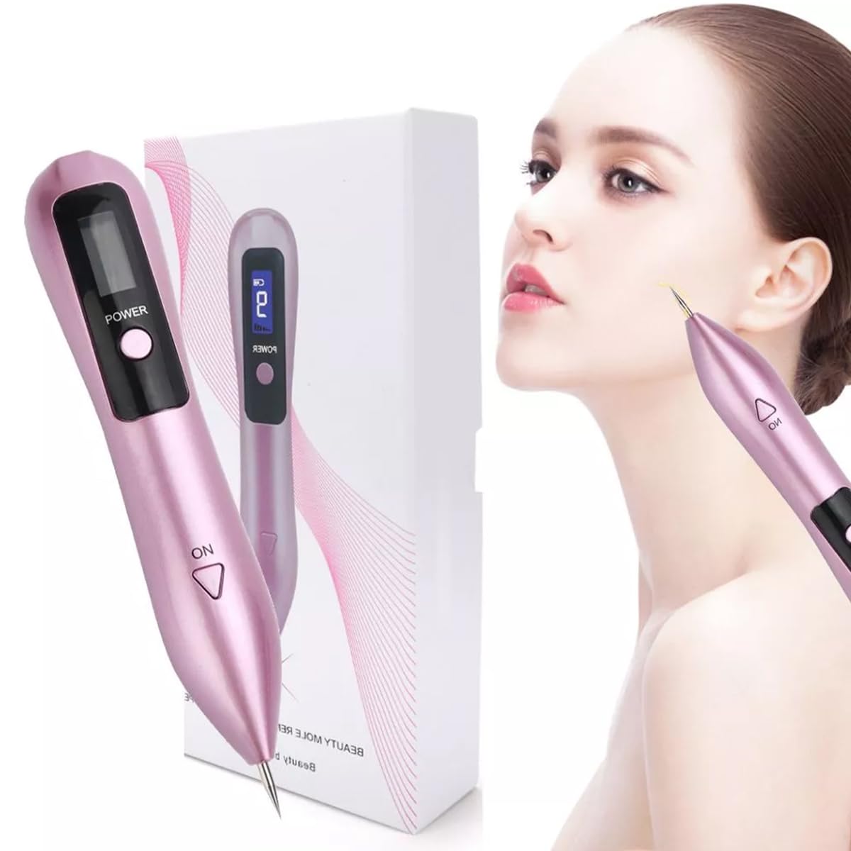 Professional Mole & Spot Remover Pen - Fast & Painless Skin Tag Removal for Face & Body - Perfect for Home Use & Travel Skincare