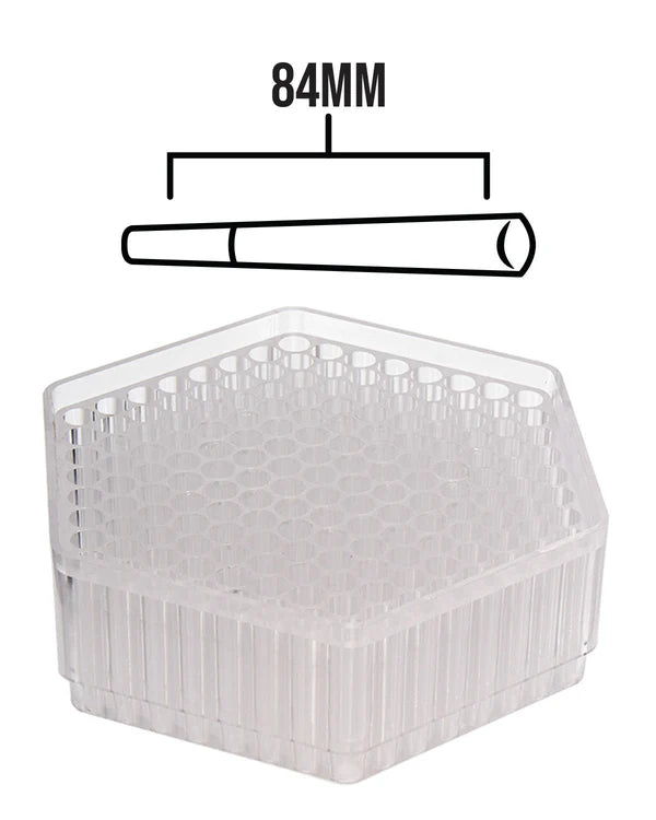 King Kone Clear Standard 2 Tray Set - Stackable Food Storage Containers for Kitchen, Pantry & Fridge Organization | Perfect for Meal Prep, Snacks & Leftovers