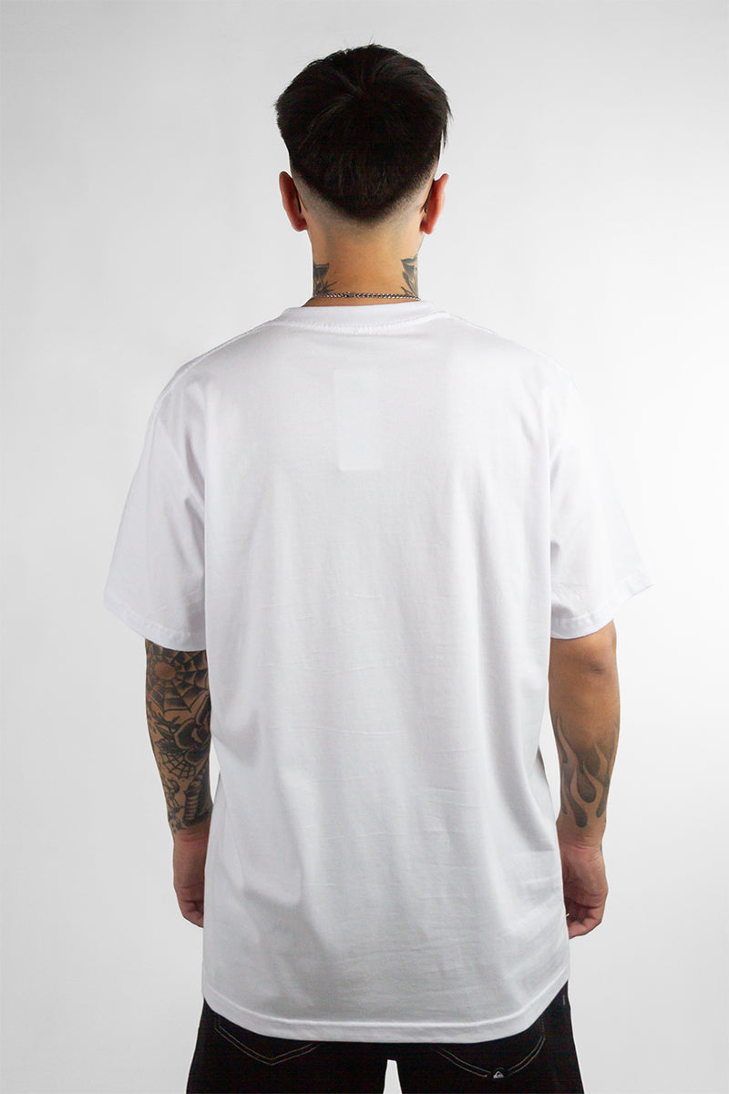 Mormaii H Morongo White T-Shirt for Men - Comfortable Cotton Casual Tee for Everyday Wear, Gym, and Outdoor Activities