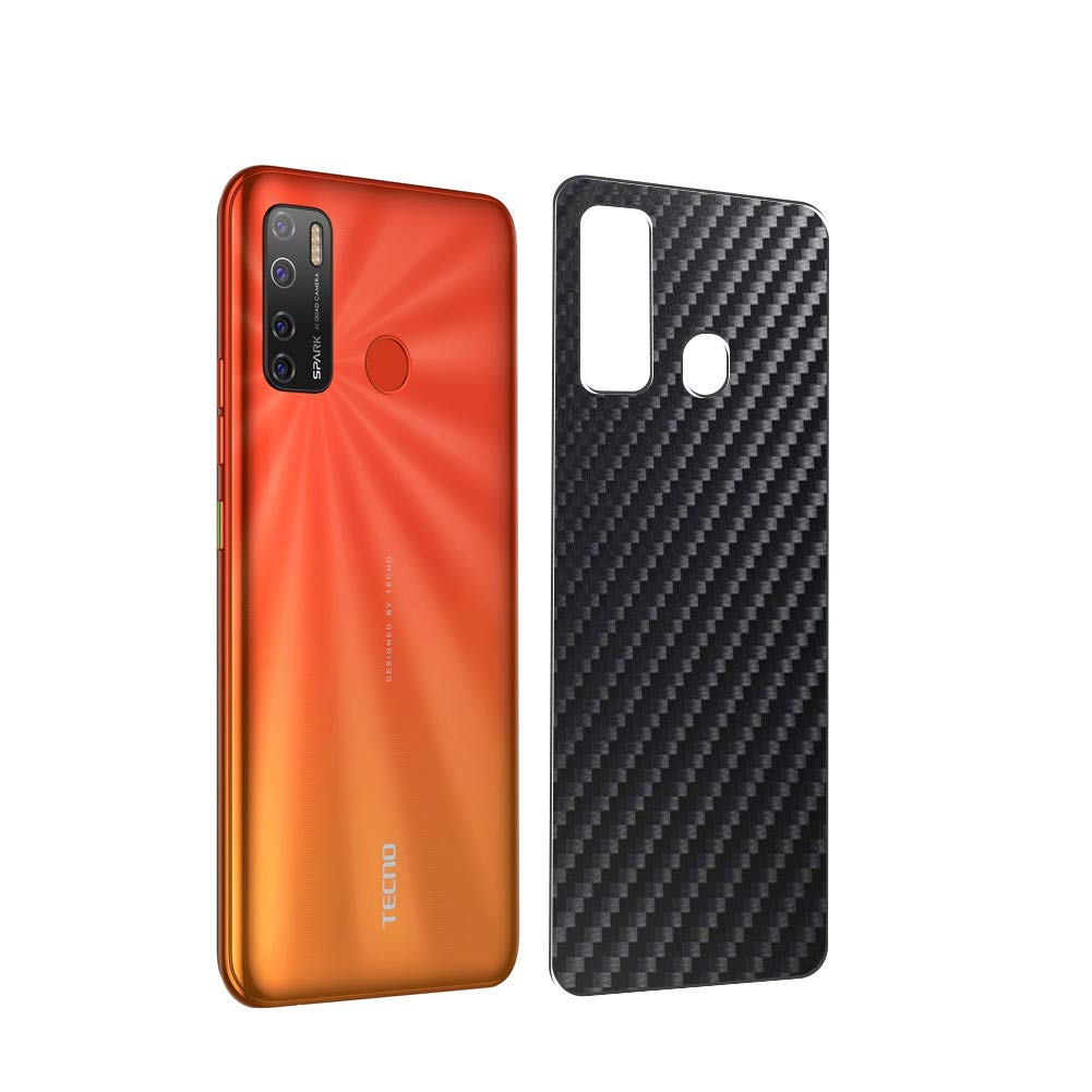 2 Pack Back Screen Protector Film for TECNO SPARK 5 - Scratch-Resistant Matte Black Protective Cover (Not Tempered Glass) | Perfect for Everyday Use & Travel Protection