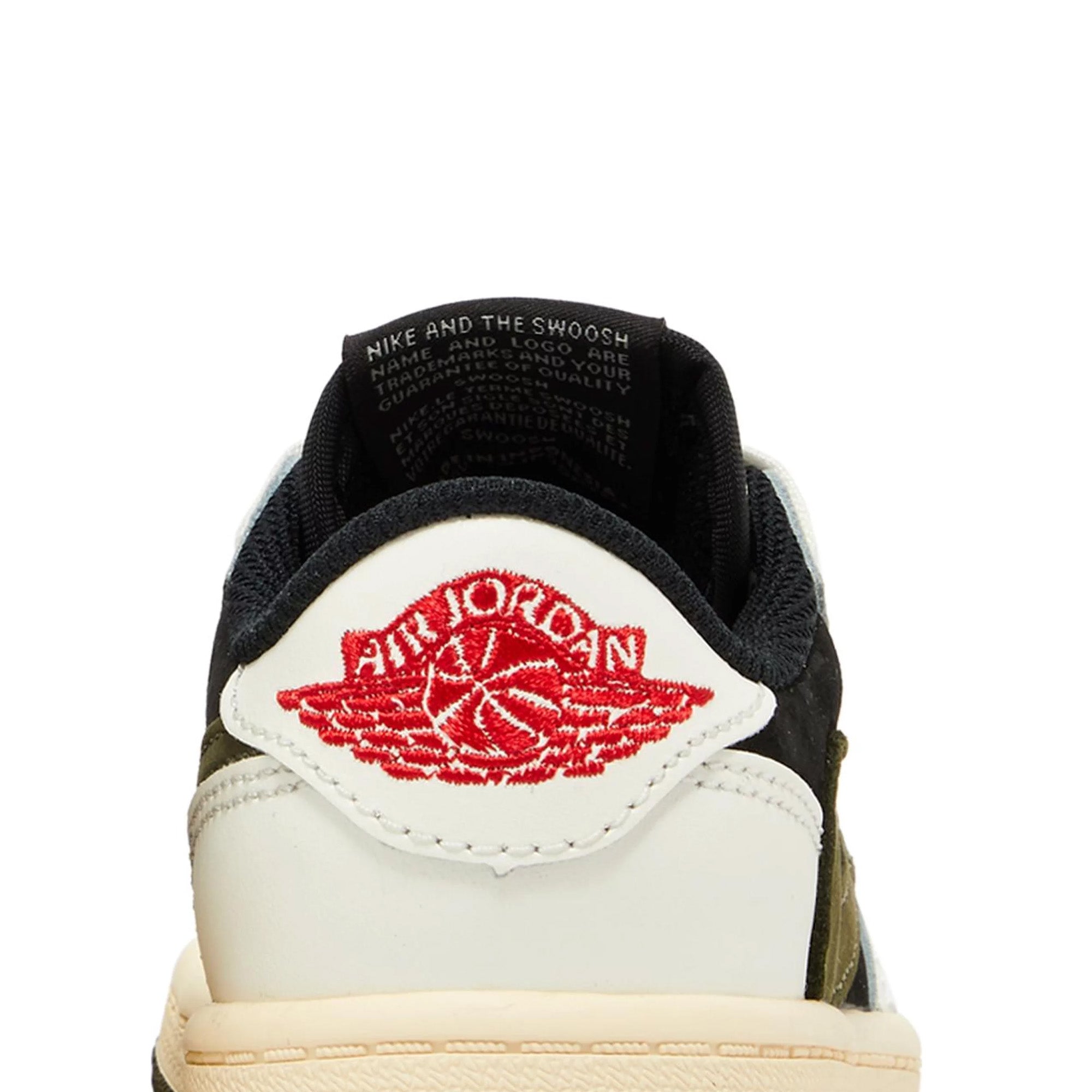 Air Jordan 1 Retro Low OG SP Travis Scott 'Olive' PS Sneakers (2023) - Limited Edition Men's Basketball Shoes for Streetwear & Casual Style