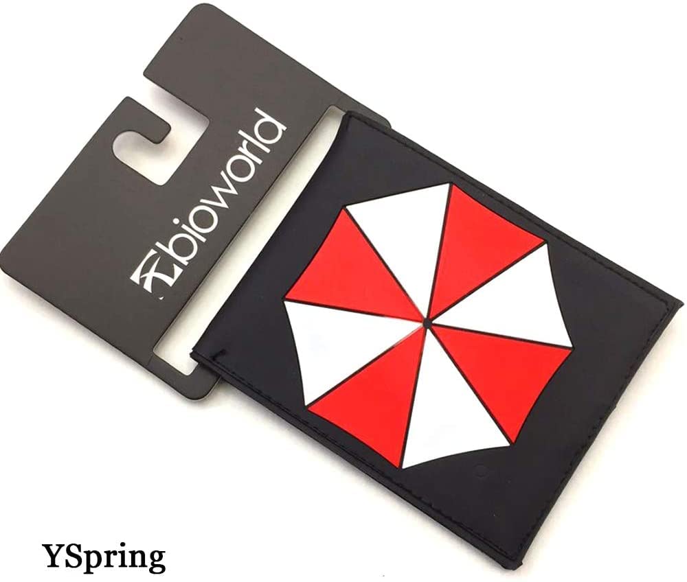 Resident Evil Anime Wallet - Umbrella Corp Design Card Holder for Men & Women | Stylish Anime Accessory for Cosplay, Gaming & Daily Use