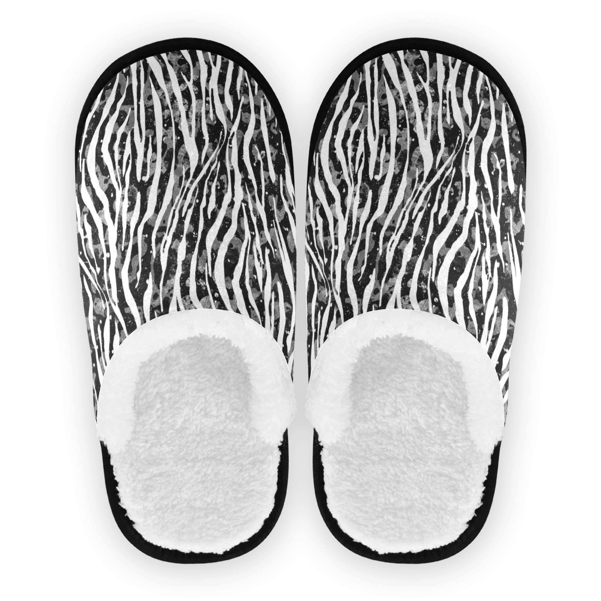 Women's & Men's Soft Fuzzy Memory Foam Slippers - Anti-Skid Sole Coral Fleece House Shoes for Indoor & Outdoor Use - Comfortable Home & Garden Wear (Sizes M-L) - Perfect for Lounging, Relaxing & Quick Outdoor Trips
