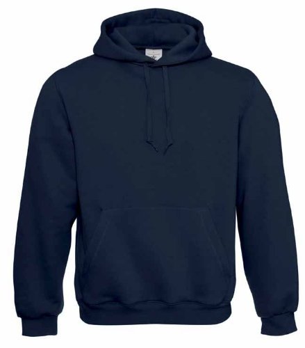 B&C Men's Hooded Sweatshirt - Soft Cotton Pullover Hoodie for Men | Casual Wear, Gym, Outdoor Activities & Street Style Fashion