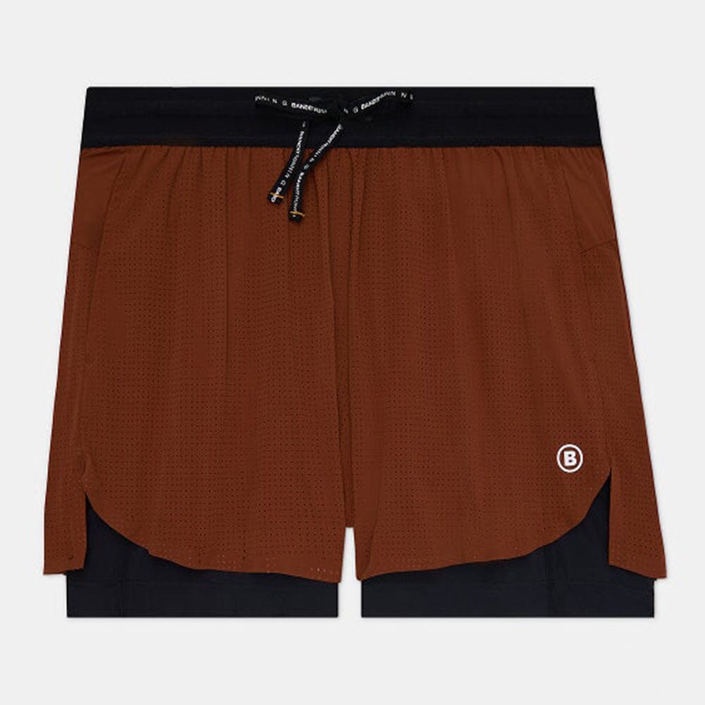 Bandit Running Men's Vento™ 4 2-in-1 Running Shorts - Lightweight Athletic Shorts with Built-in Liner for Training, Gym & Outdoor Workouts