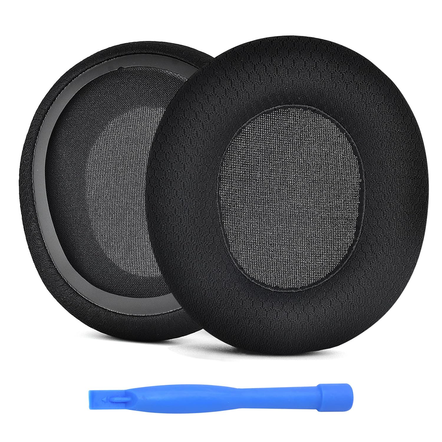 Premium Replacement Ear Pads for SteelSeries Arctis 1/3/5/7/9/Pro & Prime Wireless Gaming Headsets - Breathable Mesh Fabric Cushions (Black) - Perfect for Long Gaming Sessions and Enhanced Comfort