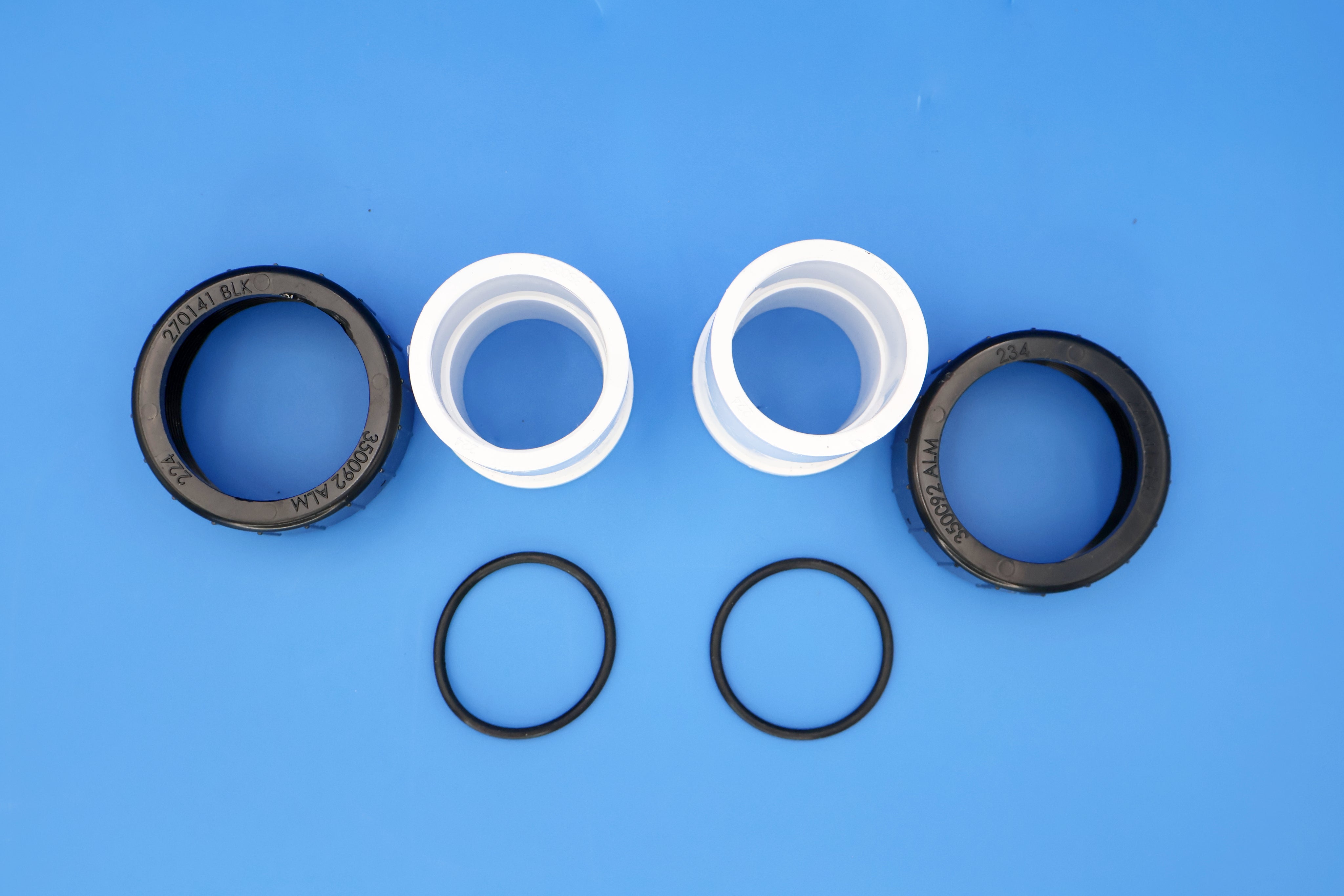 Pentair 1.5 Inch Union Kit with 2 Unions - Model 351157 - Perfect for Pool and Spa Plumbing Connections
