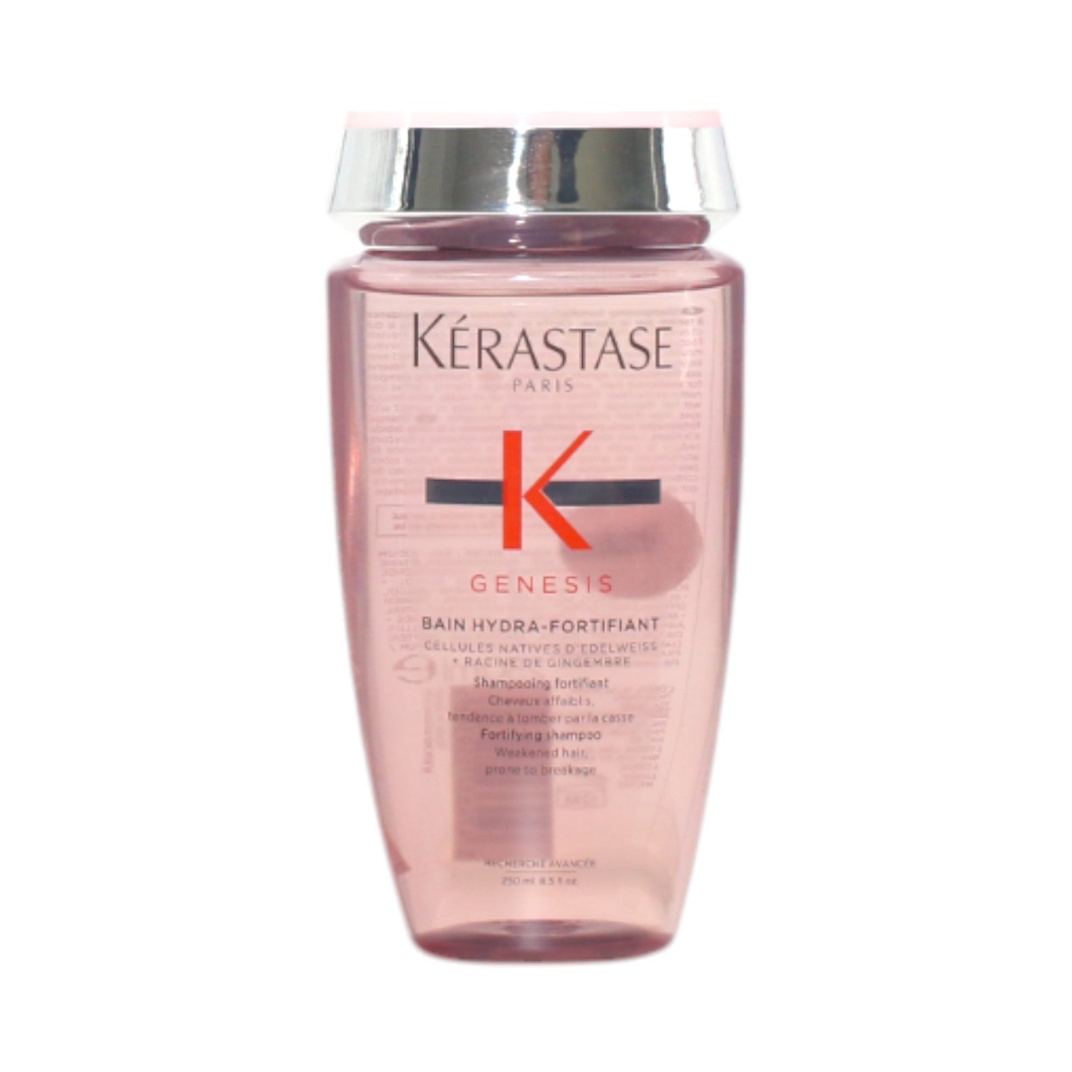 Kerastase Genesis Bain Hydra Fortifiant Fortifying Shampoo for Weak & Damaged Hair - 8.5 oz | Strengthens & Repairs Hair | Perfect for Daily Use & Post-Treatment Care