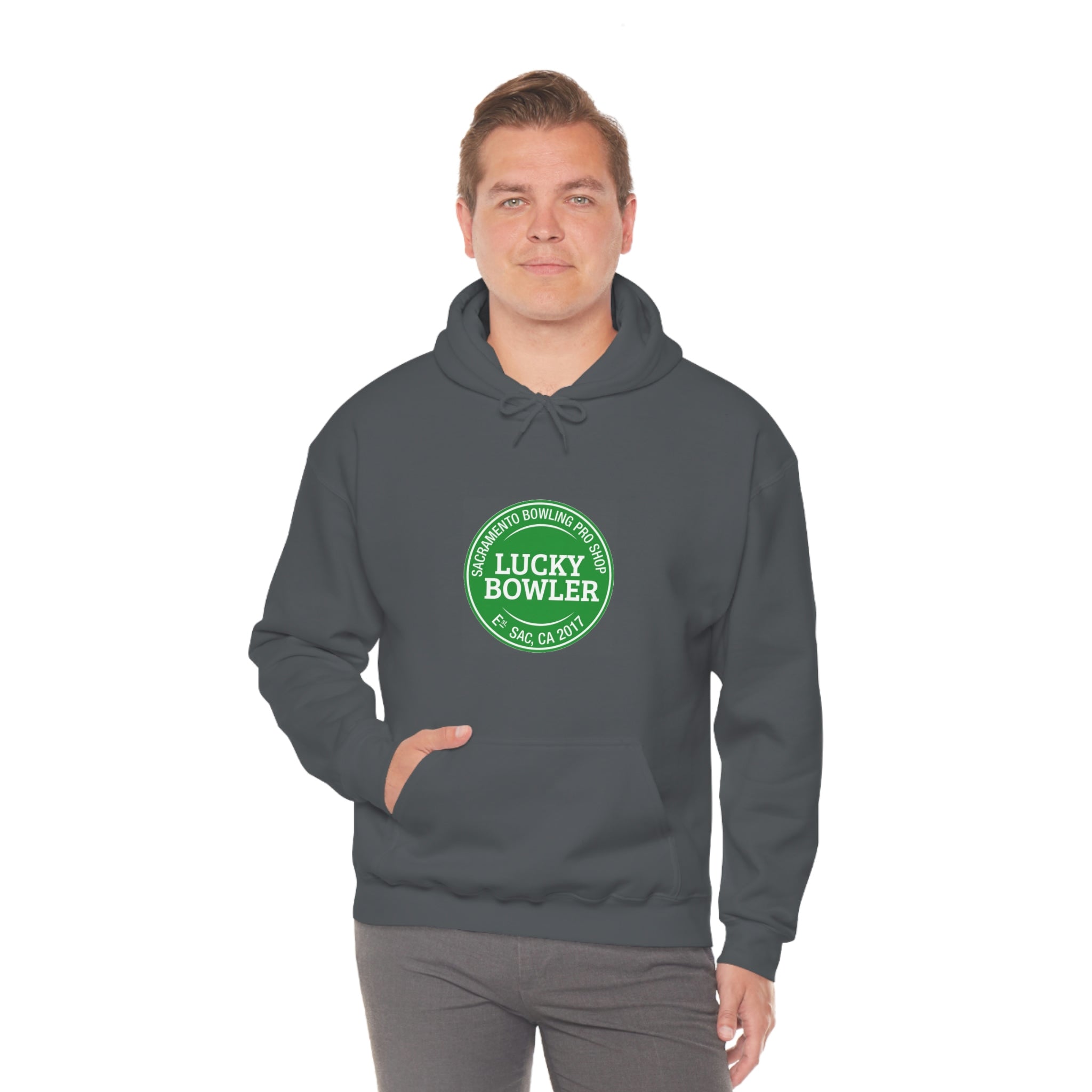 Lucky Hoodie #3 with QR Code - Stylish Unisex Pullover for Men & Women - Perfect for Casual Wear, Street Fashion, and Social Media QR Code Sharing
