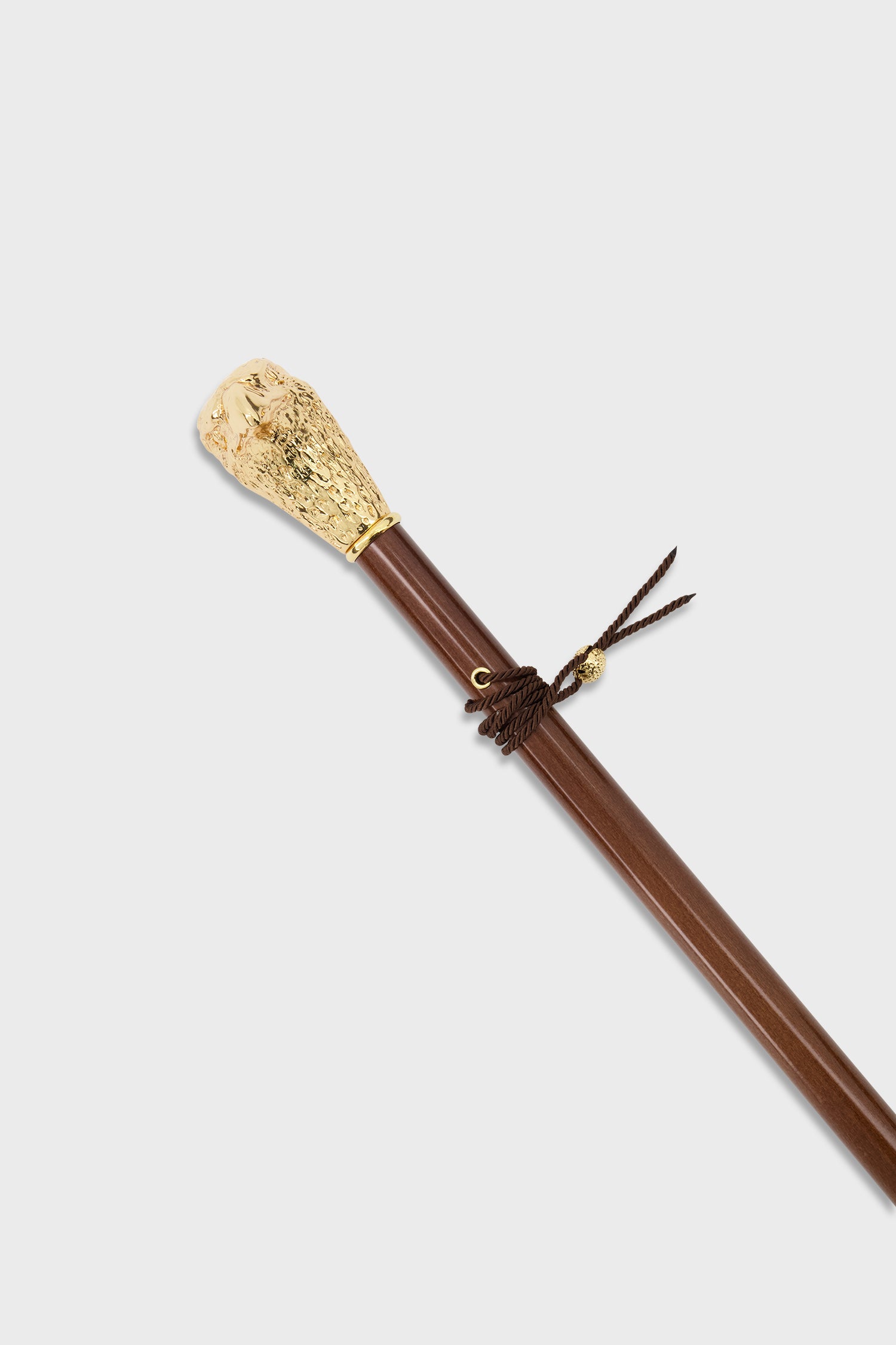 Pasotti Premium Brown & Gold Eagle Shoehorn - Long Handle Shoe Horn for Men & Women - Perfect for Dress Shoes, Boots, and Sneakers - Ideal for Elderly & People with Mobility Issues