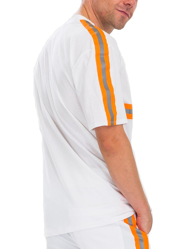 High-Visibility Reflective T-Shirt for Running, Cycling & Safety - Breathable & Comfortable Workout Tee for Men & Women