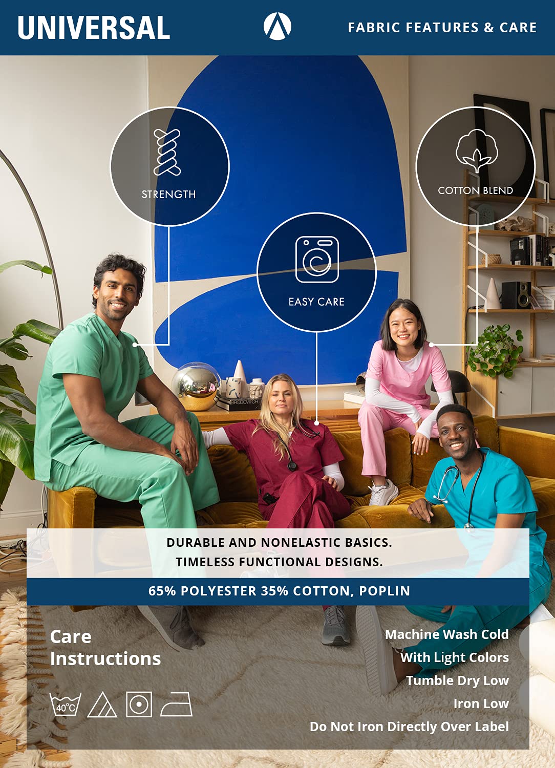 **Adar Women's Universal Tapered Cargo Scrub Pants - Comfortable Medical Work Pants for Nurses, Doctors & Healthcare Professionals - Perfect for Hospital Shifts & Clinical Work**