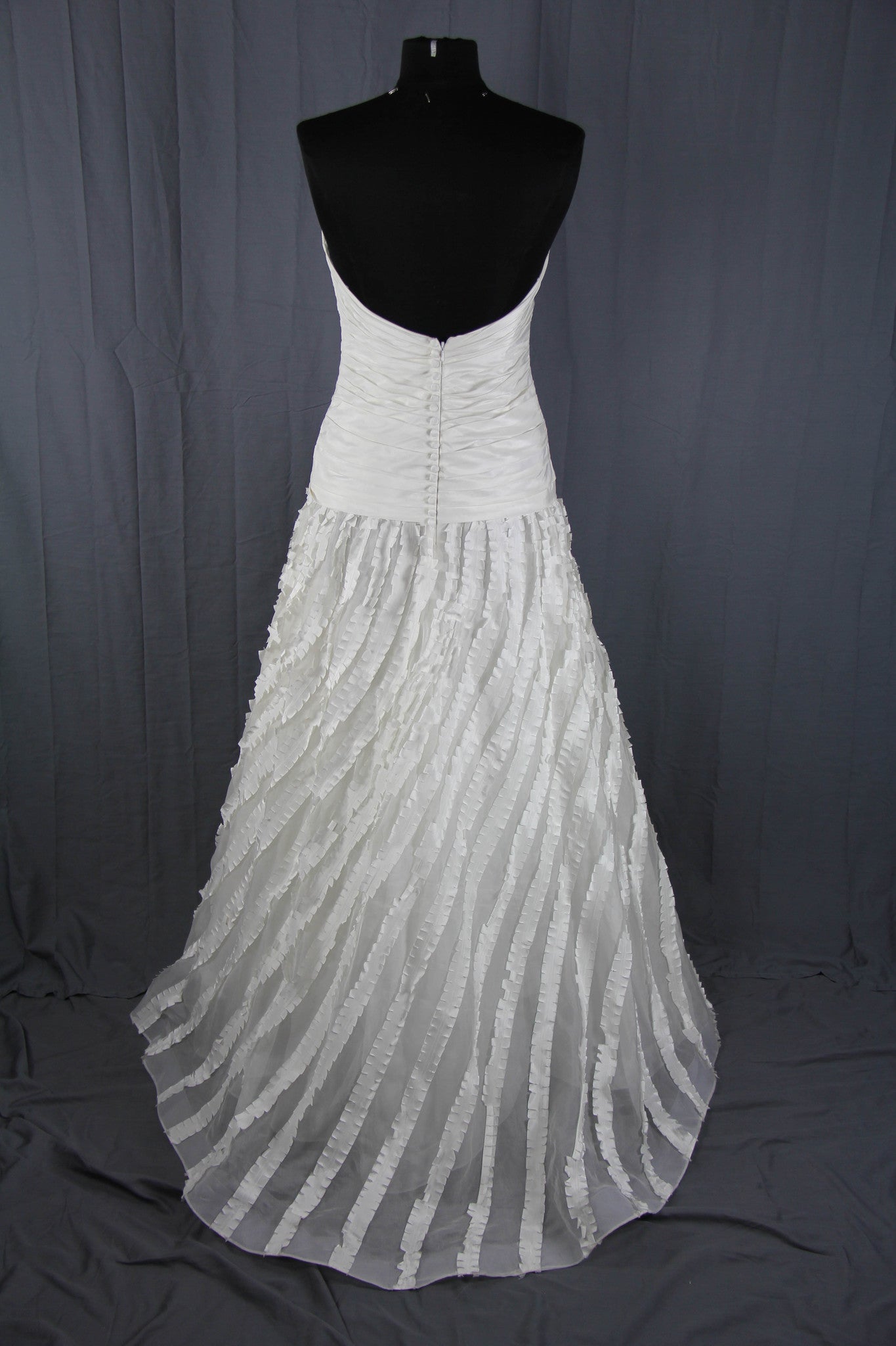 Liancarlo 4856 Elegant Lace Wedding Gown for Bride - Perfect for Church Ceremony & Beach Weddings