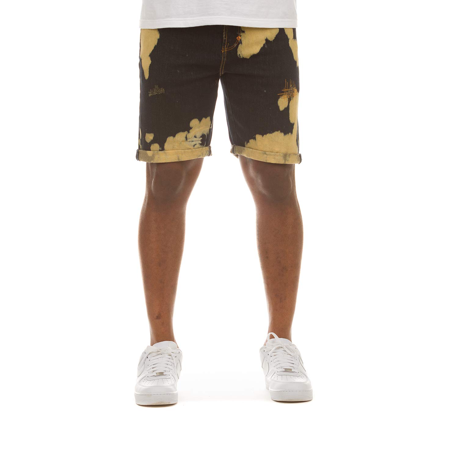 Akoo Men's Southside Jean Shorts - Classic Denim Shorts for Summer, Beach, Workout & Casual Wear | Comfortable & Stylish for Outdoor Activities, Travel & Daily Use