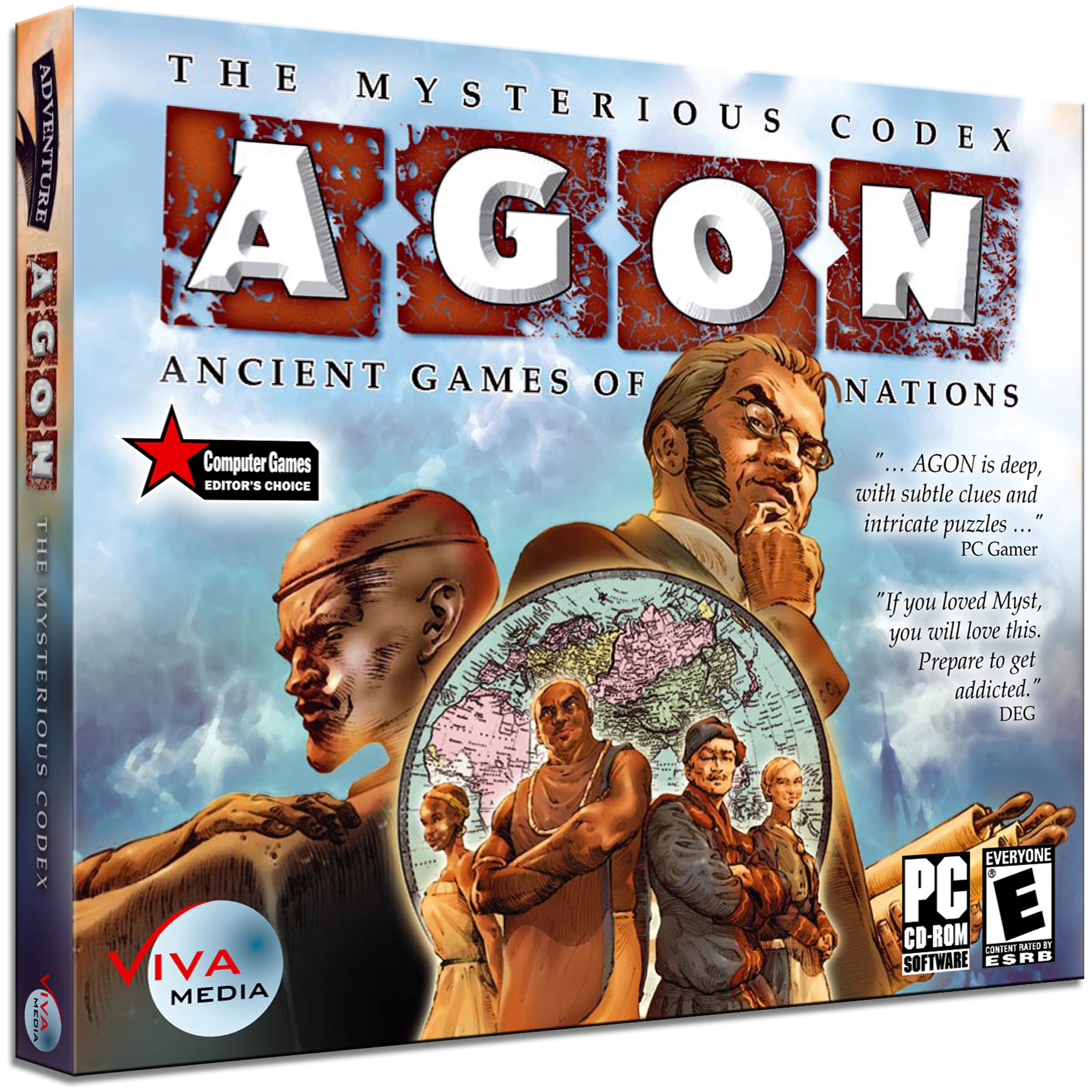 AGON (Ancient Games of Nations): The Mysterious Codex - Strategy Board Game for Adults & Families | Ancient Civilization Theme | Perfect for Game Nights & History Enthusiasts