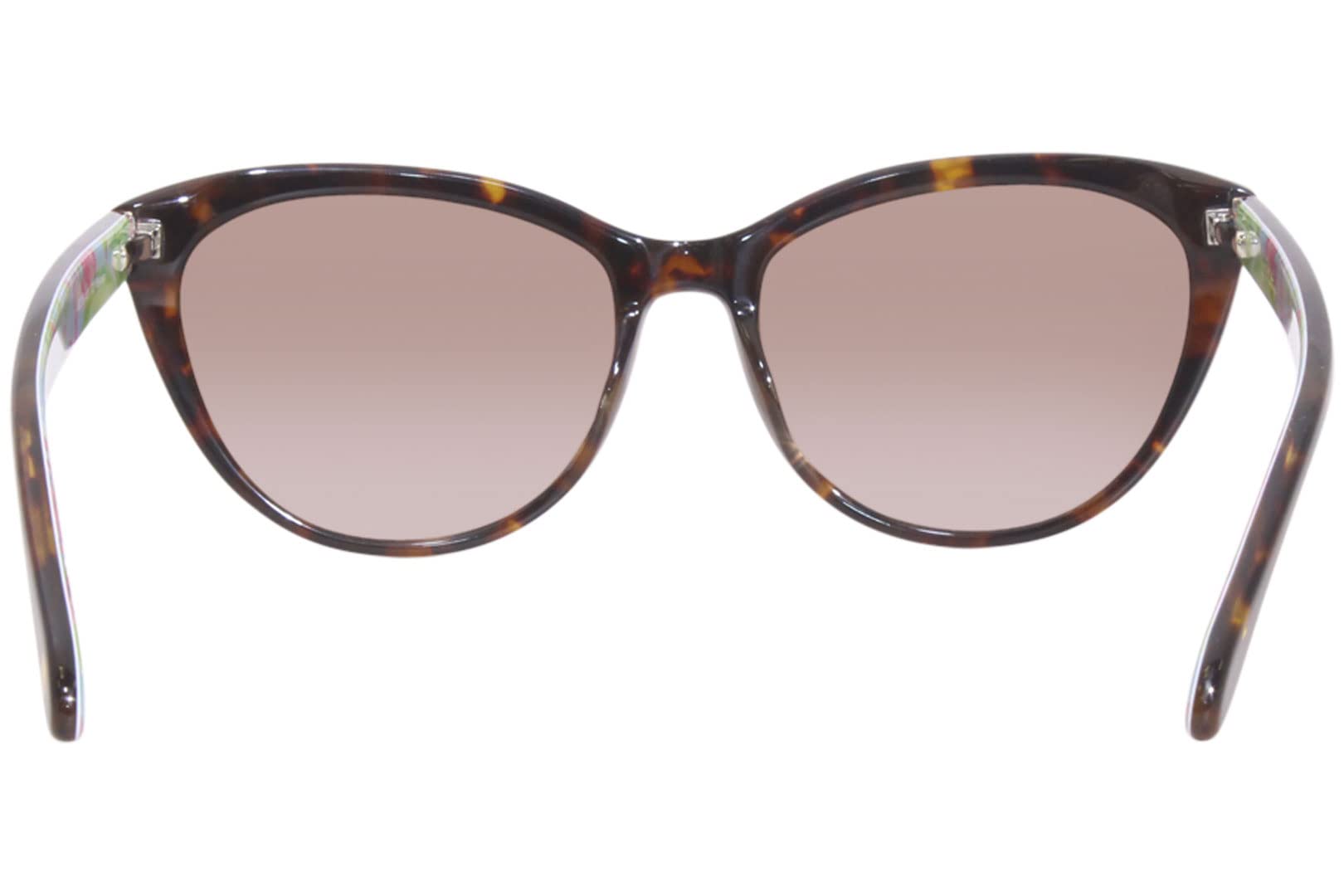 Lilly Pulitzer Havana Tortoise Plastic Cat-Eye Sunglasses with Gold Mirror Lens - Stylish UV Protection for Beach, Pool & Summer Outfits