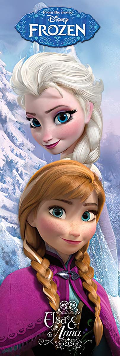 Disney Frozen Framed Movie Poster - Anna & Elsa 21