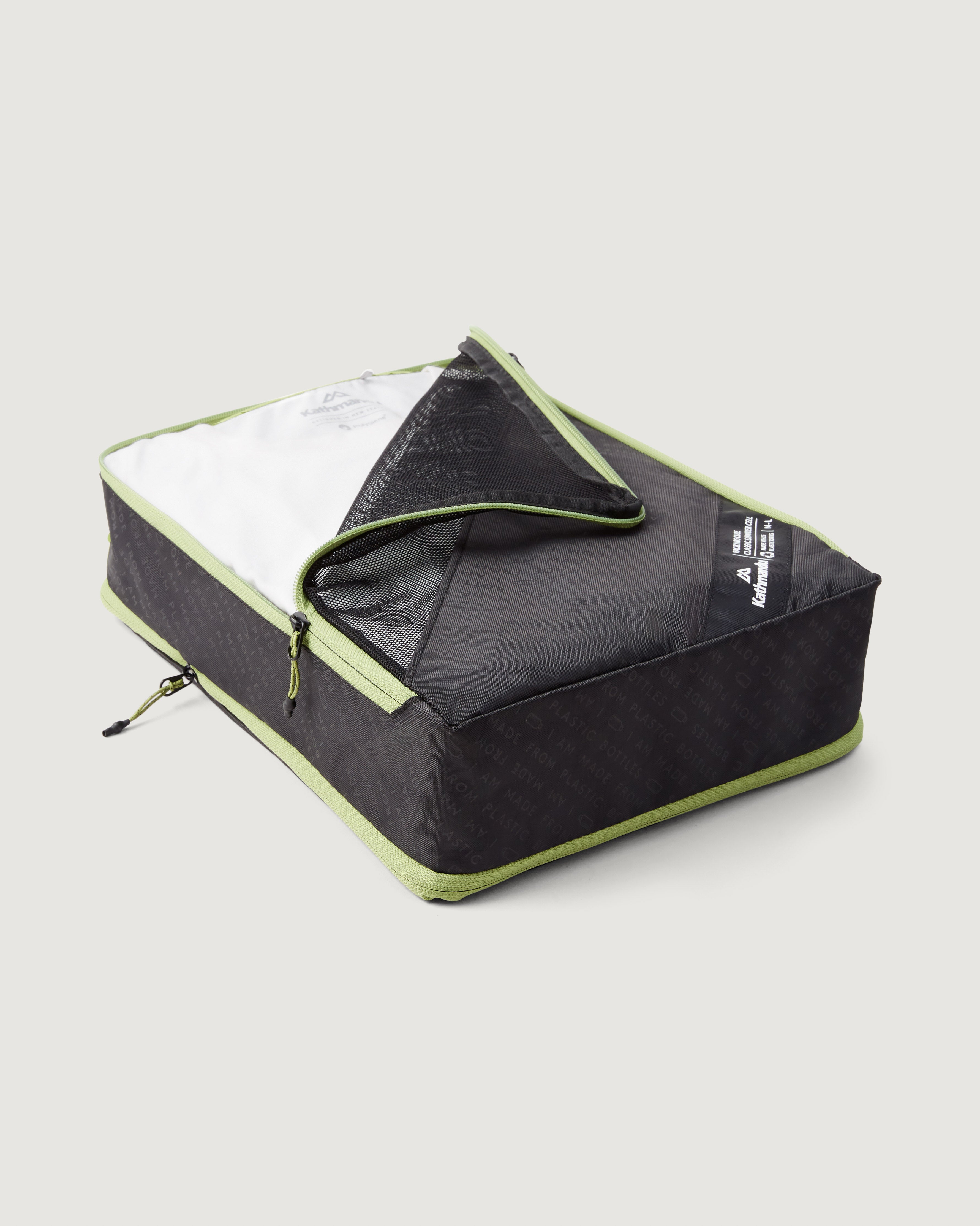 Premium Packing Cubes for Travel - Expandable Medium & Large Organizer in Black - Perfect for Suitcases, Backpacks & Closet Storage