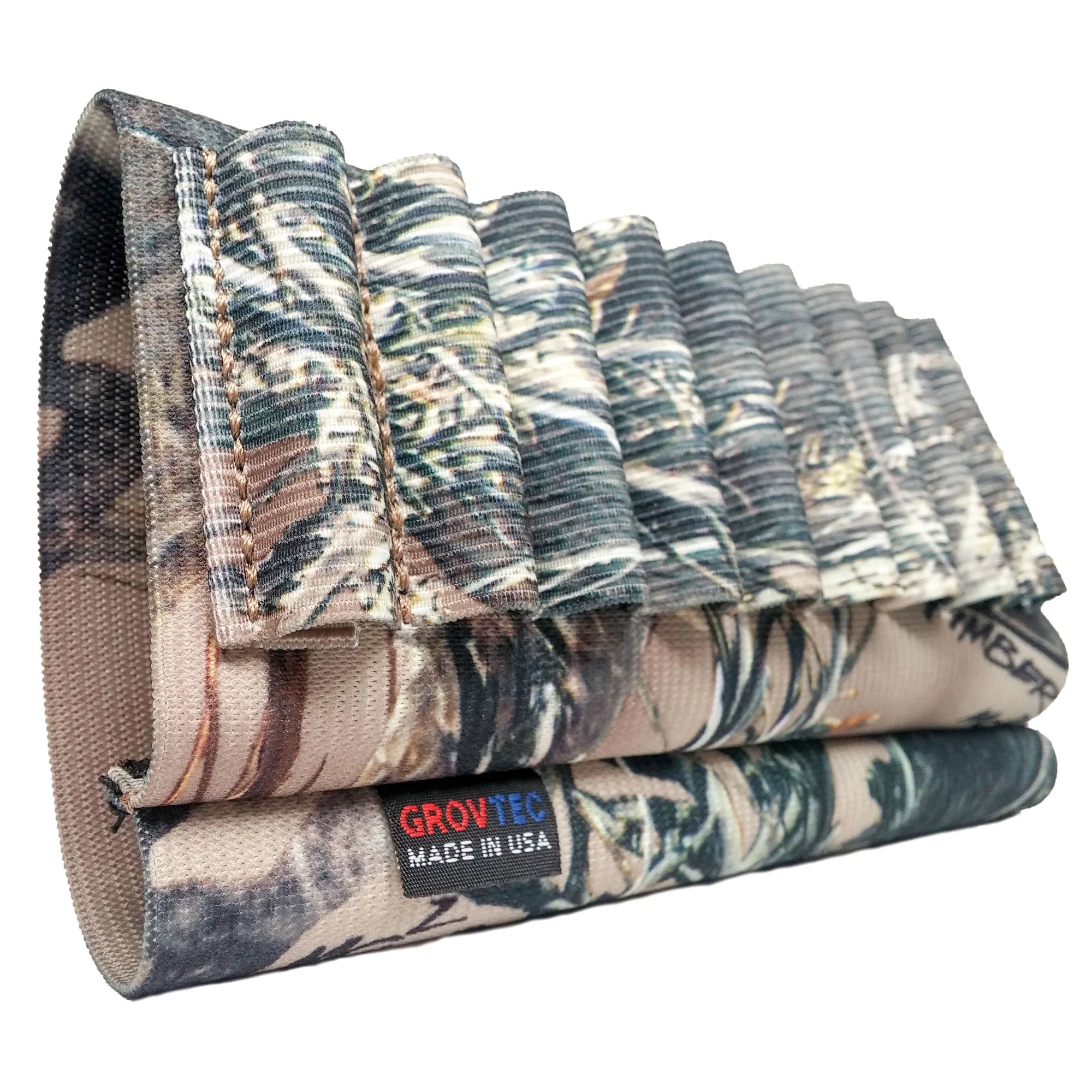 **GrovTec Buttstock Cartridge Holder - Open Style Rifle Shell Carrier for Shotgun & Hunting Accessories | Perfect for Hunting, Shooting Range & Outdoor Adventures**