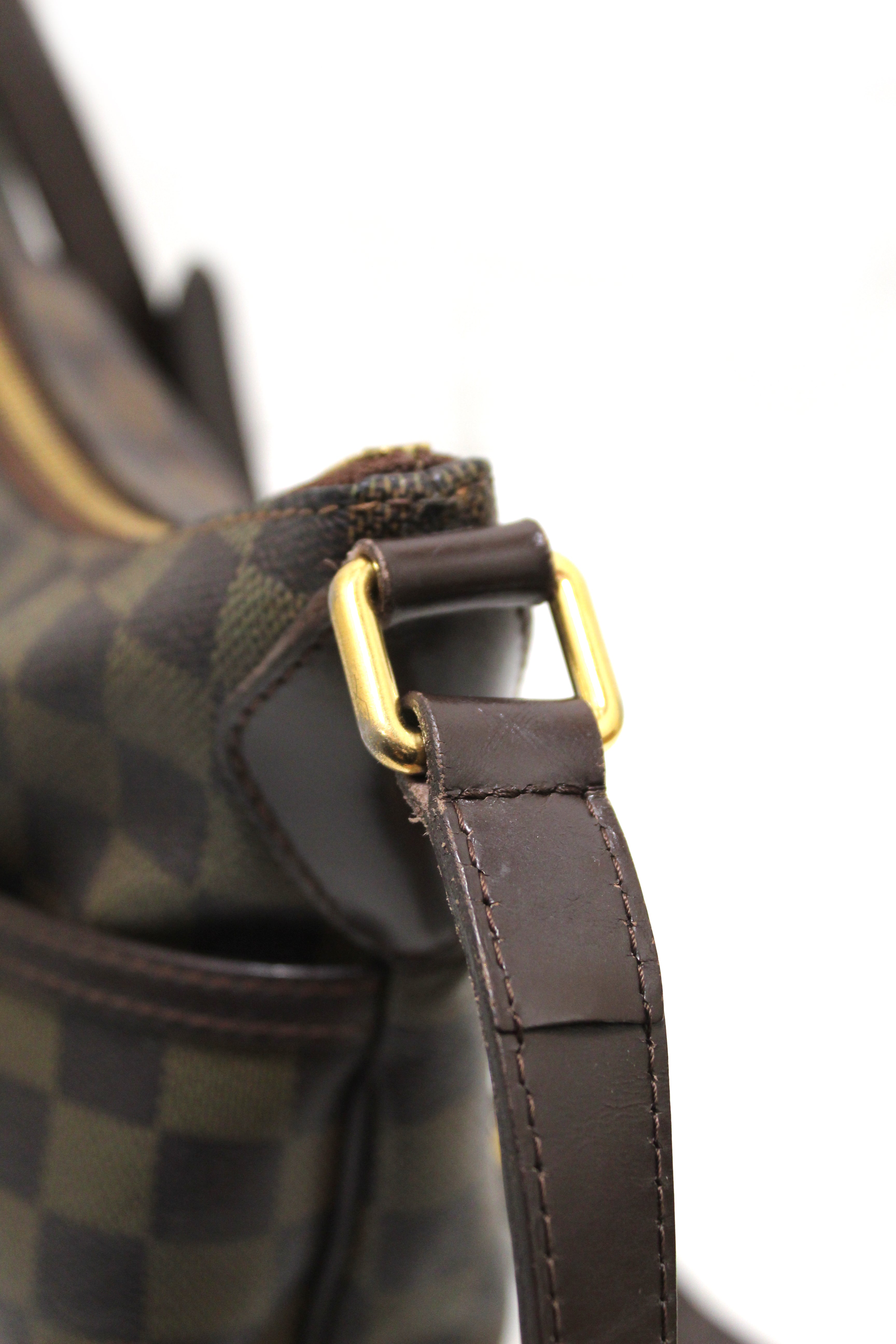 Authentic Louis Vuitton Damier Ebene Canvas Bloomsbury PM Crossbody Bag - Luxury Designer Shoulder Bag for Women, Perfect for Work, Travel & Everyday Use