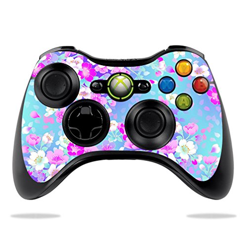 MightySkins Vinyl Decal Wrap Cover for Microsoft Xbox 360 Controller - Bloom Design | Protective & Durable Skin | Easy to Apply & Remove | Made in USA | Perfect for Gaming, Customization & Protection
