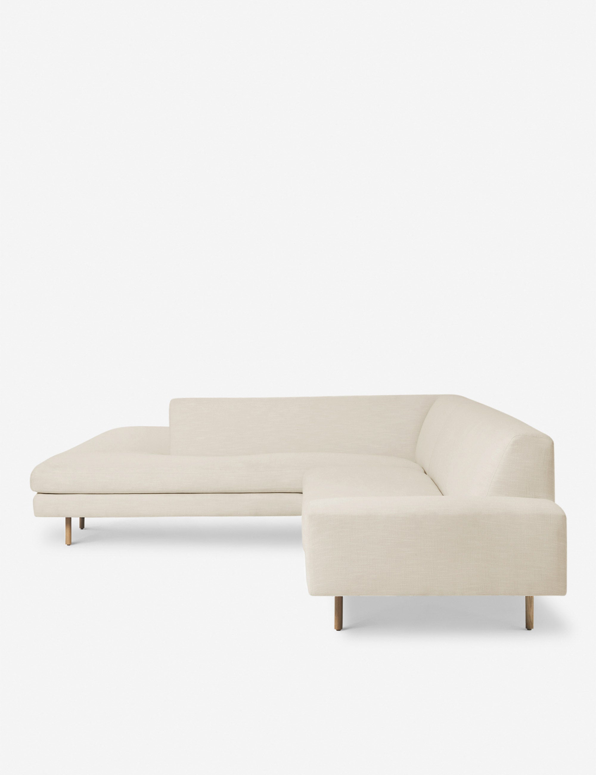 Estee Sectional Sofa - Modern L-Shaped Couch with Reversible Chaise, Soft Fabric Upholstery for Living Room, Family Room & Home Theater | Comfortable & Stylish Seating Solution