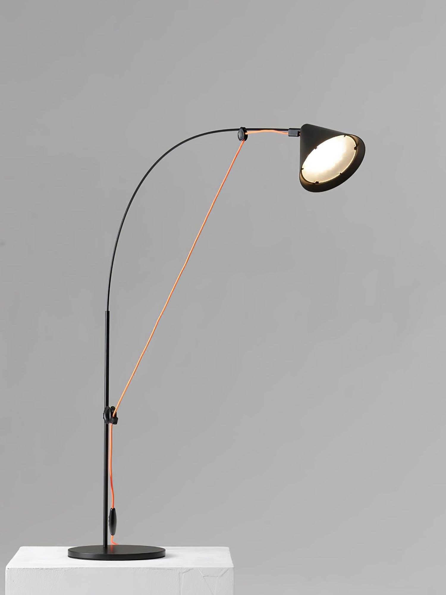 Ensure Black Table Lamp - Modern LED Desk Light for Home Office, Bedroom & Study - Perfect for Reading, Working & Decor