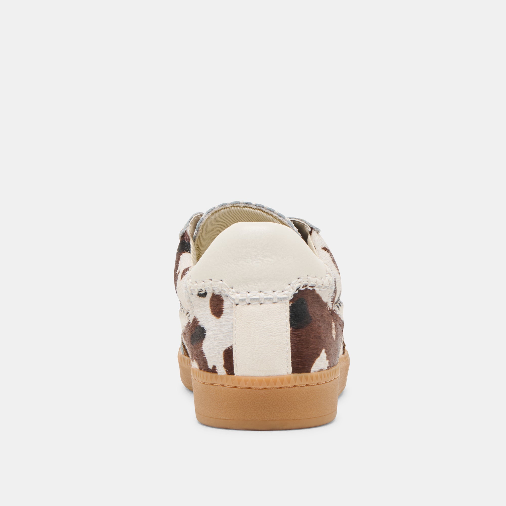 Stylish Notice Stitch Sneakers in Cocoa Taurus Calf Hair - Perfect for Casual Outfits & Everyday Wear