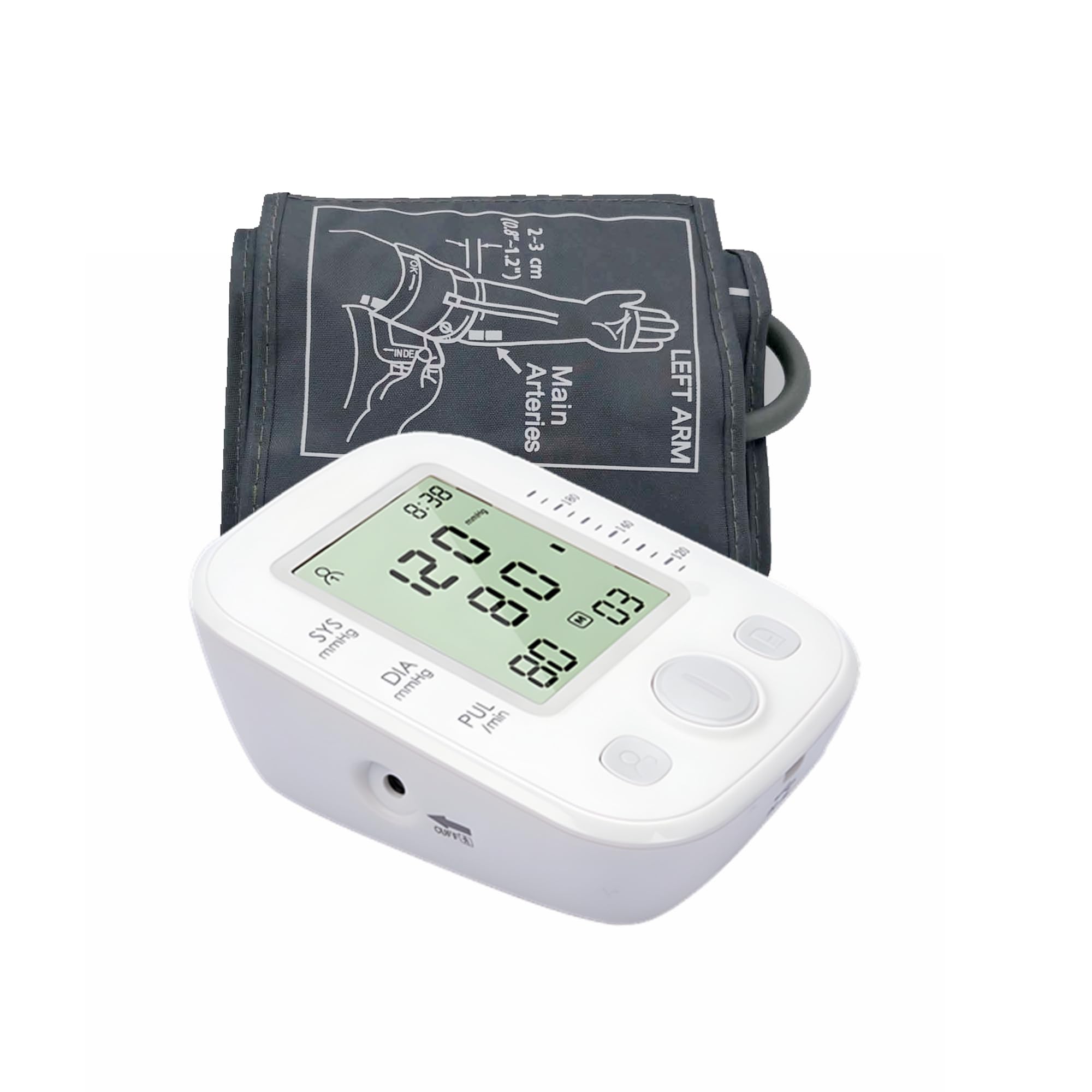 Accurate Upper Arm Blood Pressure Monitor with XL Cuffs (8.6