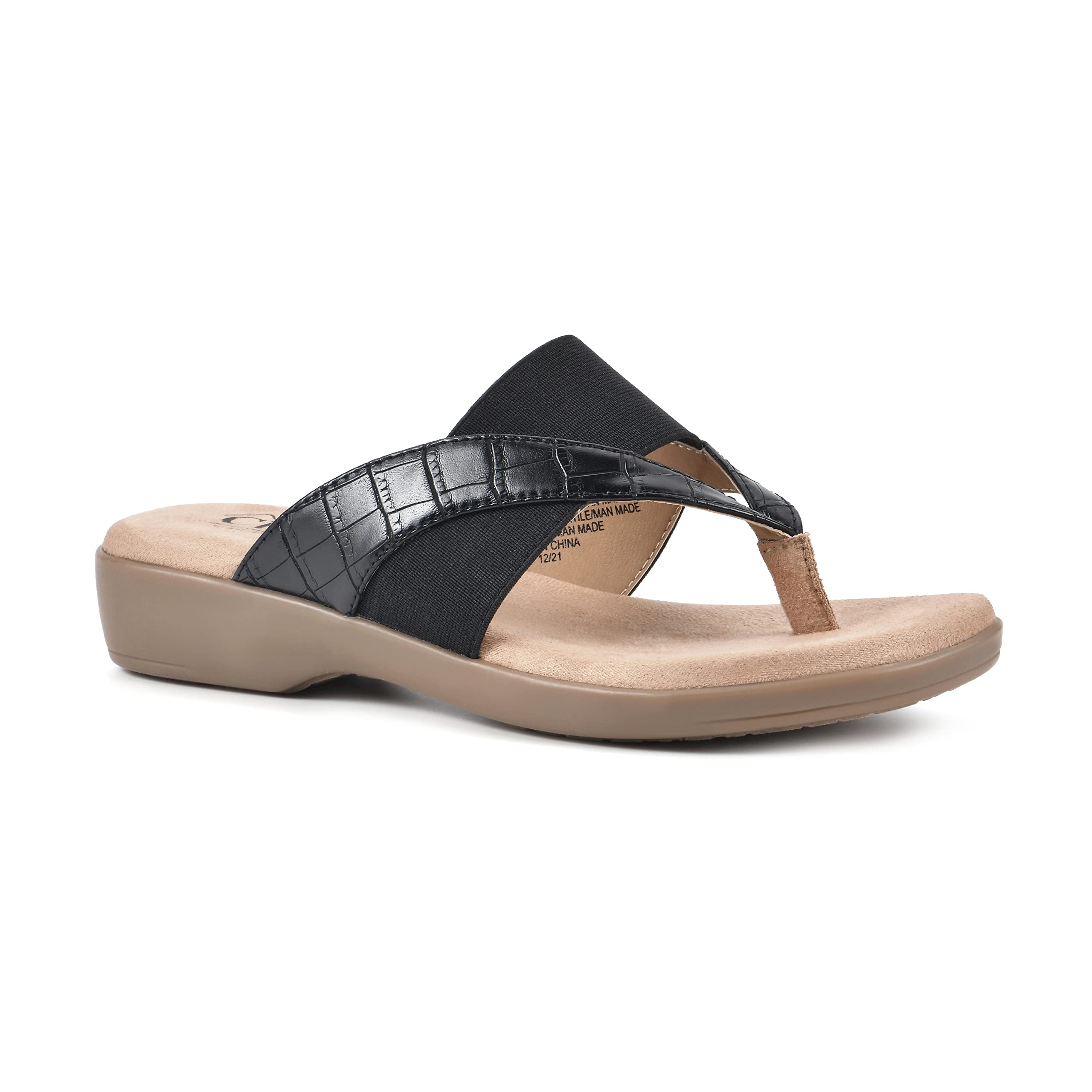 White Mountain Bumble Women's Thong Sandals - Summer Beach Comfort
