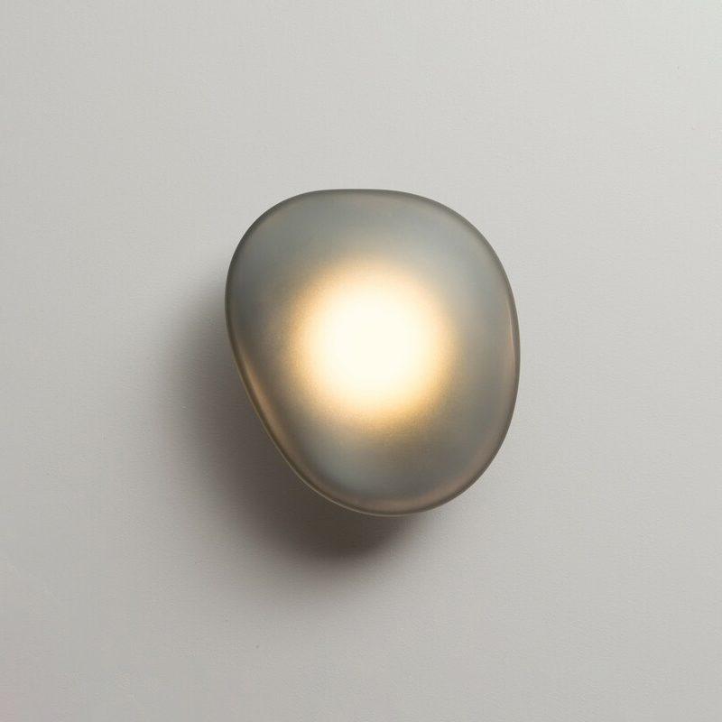 Modern Bubble Glass Wall Lamp - Sleek LED Sconce Lighting for Bedroom, Living Room & Hallway - Energy Efficient Decorative Wall Light for Home & Office