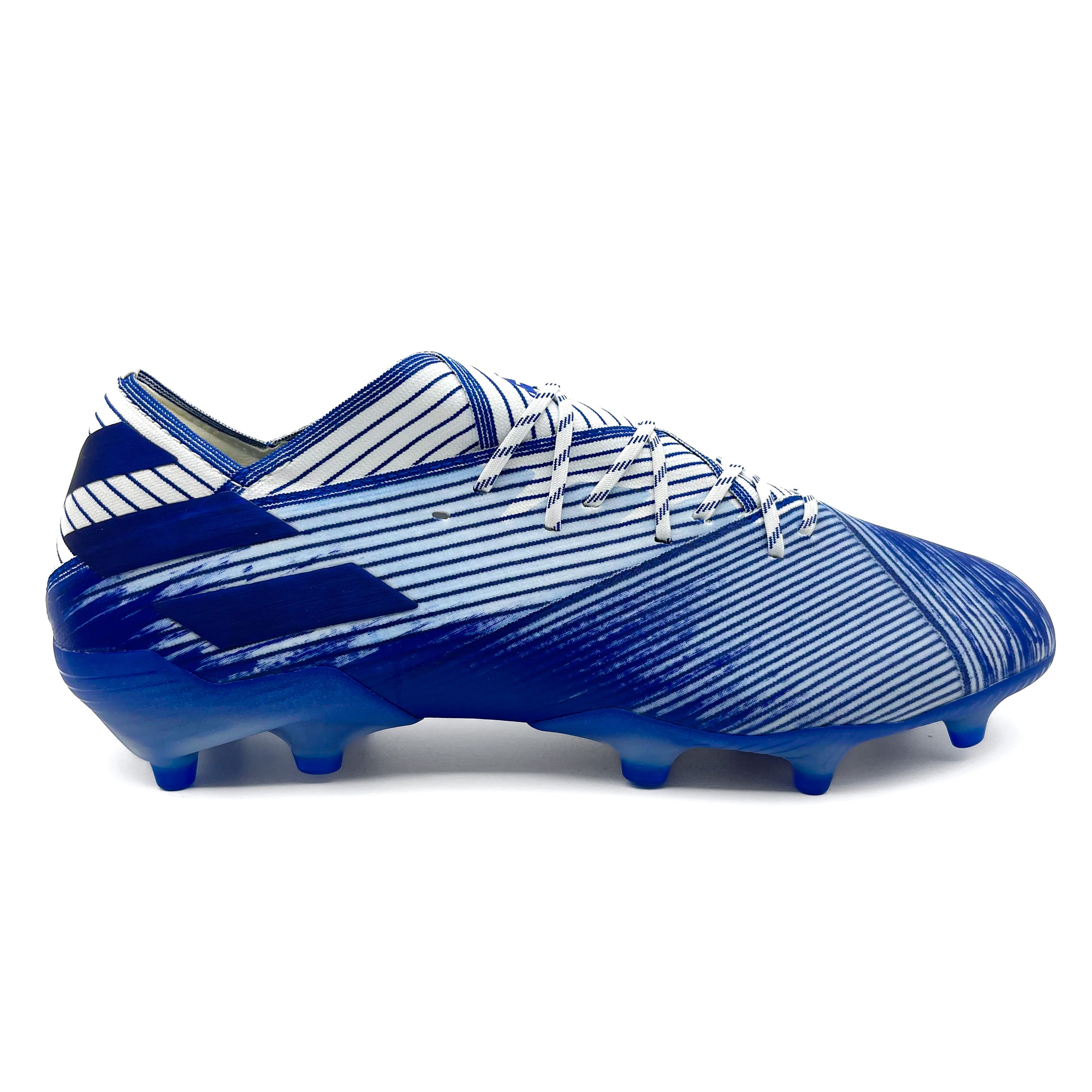 Adidas Nemeziz 19.1 Firm Ground Soccer Cleats - Royal Blue Football Boots for Men | Perfect for Turf Matches & Training Sessions
