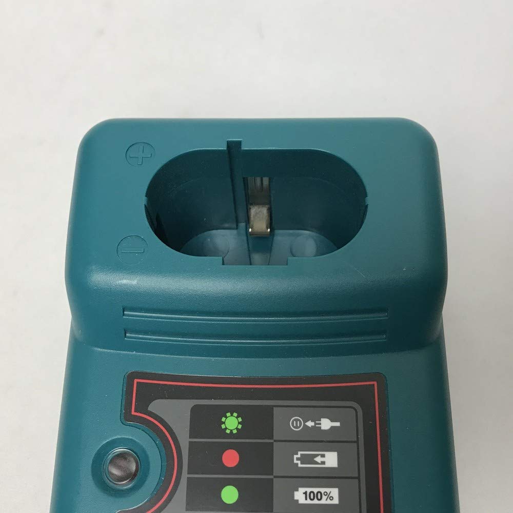 Makita DC1414T 7.2-14.4V Ni-MH Ni-Cd Battery Charger - Fast Charging for Makita Cordless Power Tools - Perfect for Drills, Saws & More DIY & Professional Use