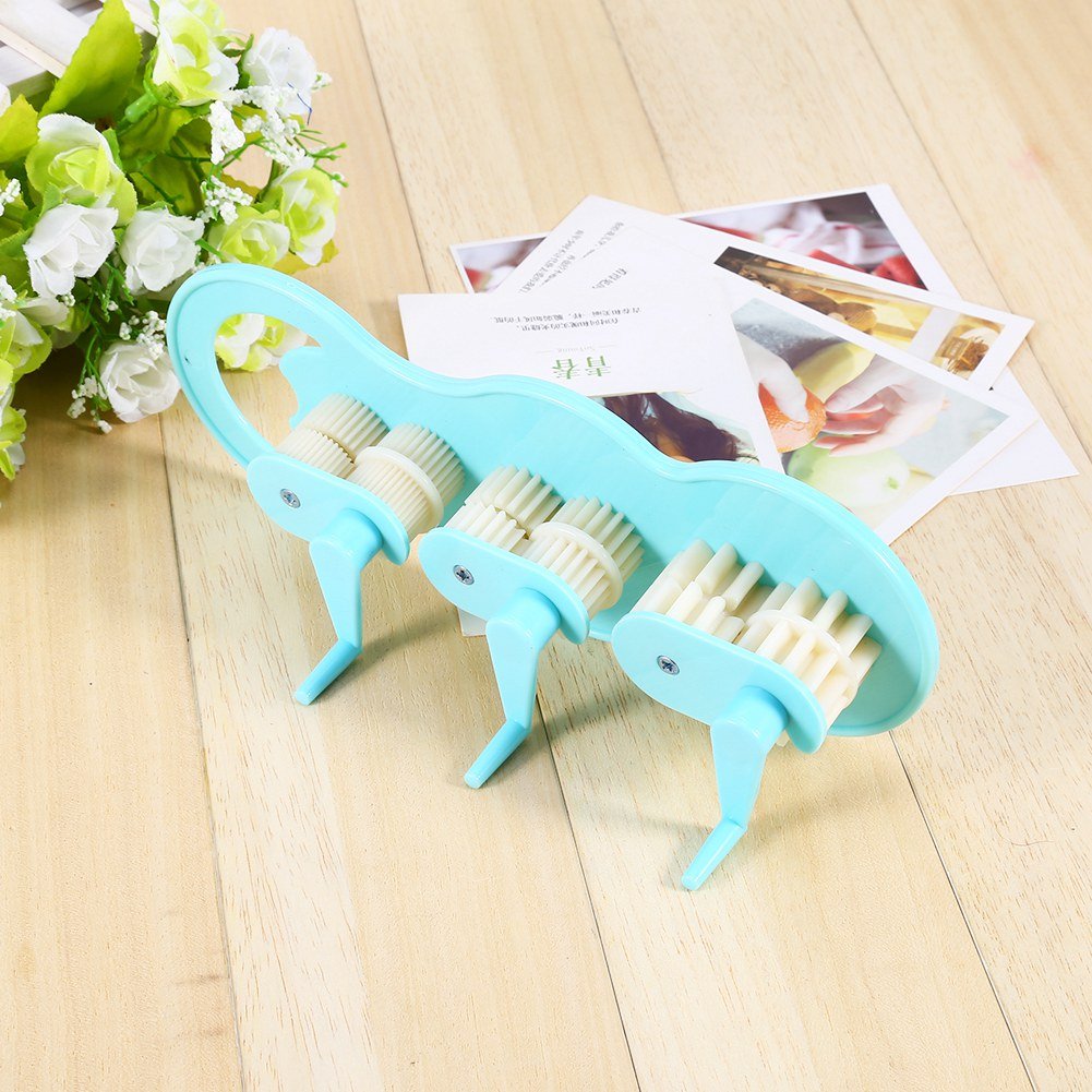 Paper Crimper Tool for DIY Crafts - Plastic Quilling Crimper Machine for Paper Art, Detachable & Easy to Use - Perfect for Scrapbooking, Card Making & Handmade Decorations (Blue)