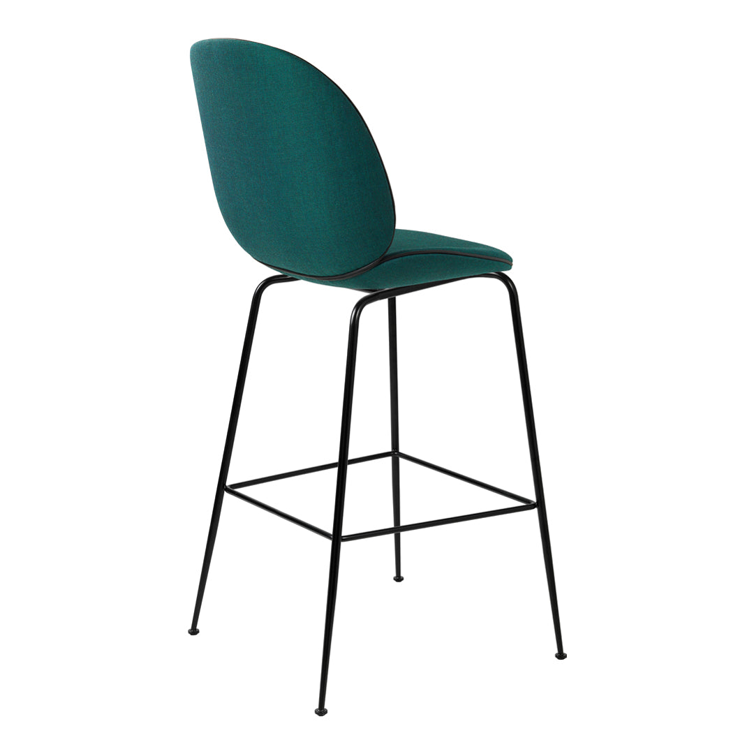 Stylish Beetle Bar Chair with Full Upholstery - Perfect for Kitchen Islands, Home Bars & Modern Dining Areas