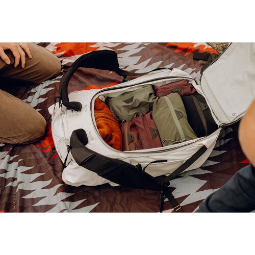 Peak Design 45L Outdoor Backpack - Waterproof Hiking Backpack for Travel & Camping - Durable Cloud Gray Backpack for Men & Women - Perfect for Adventure, Commuting & Daily Use