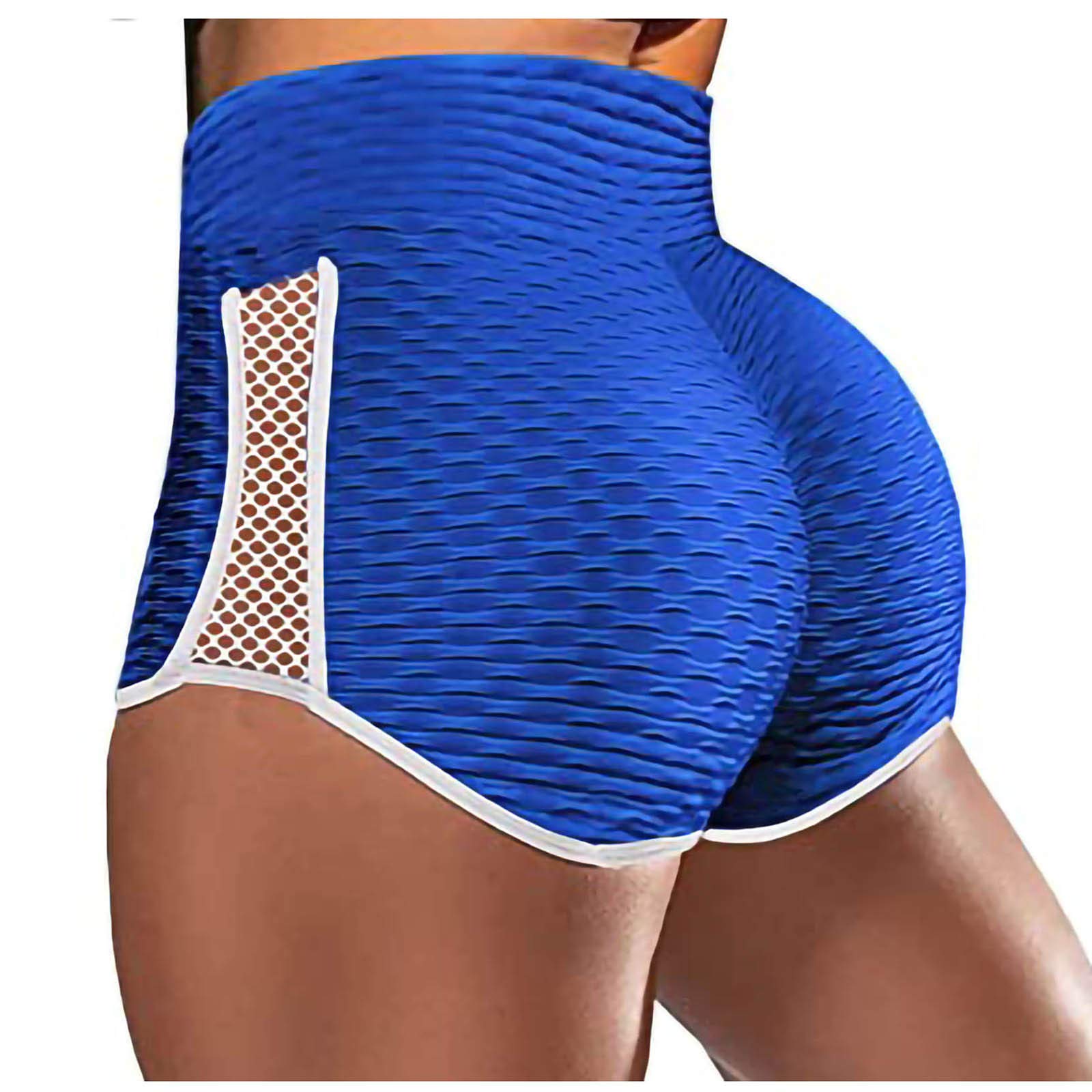 Posijego Women's High Waisted Bodycon Shorts - Tummy Control Compression Shorts for Summer & Fall - Office Work & Casual Wear - Slimming Leggings for Everyday Comfort